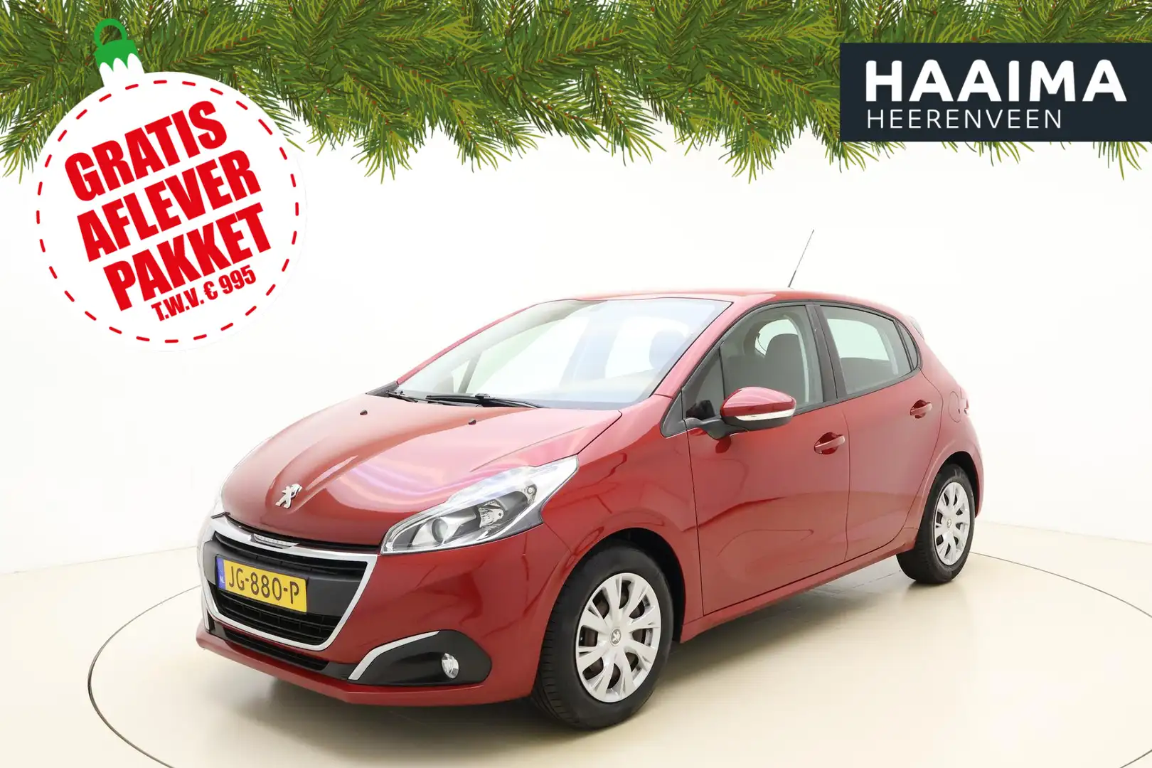 Peugeot 208 1.2 PureTech Blue Lion 82pk | Navigatie | Airco | Rojo - 1