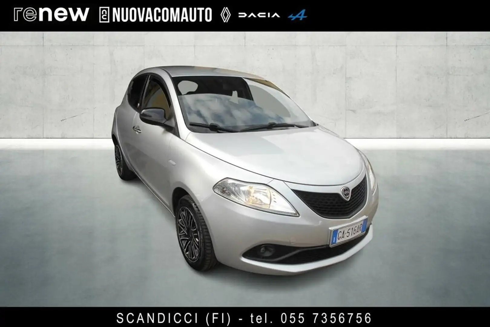 Lancia Ypsilon 1.2 Gold ecochic Gpl 69cv my19 Grigio - 2