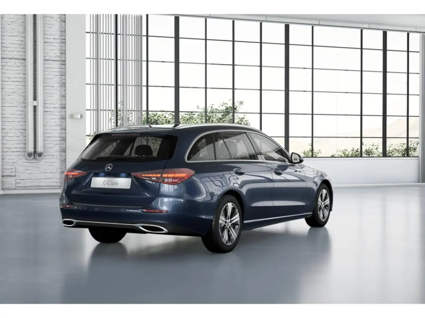 Mercedes-Benz C 200 d T AVANTGARDE MBUX DISTRONIC BURMESTER Blau - 2