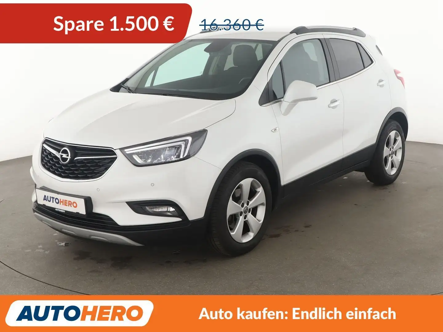 Opel Mokka X 1.4 Turbo Innovation Aut.*LED*CAM*PDC*SHZ*KLIMA* Weiß - 1