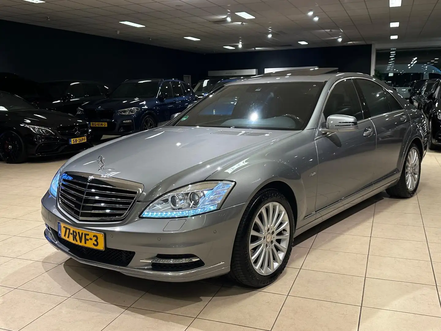 Mercedes-Benz S 350 S350 BlueTEC NL-AUTO|DEALER|TREKHAAK|MEMORY|VOLL Сірий - 2