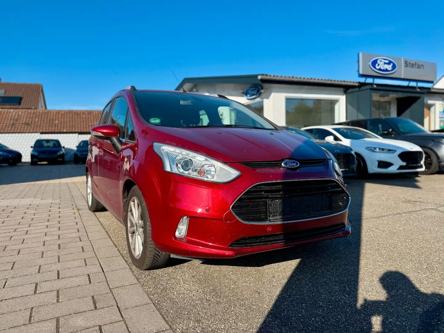 Ford B-Max 1.0 EcoBoost Titanium SONY|Klima|PDC|Sitz. Rood - 2