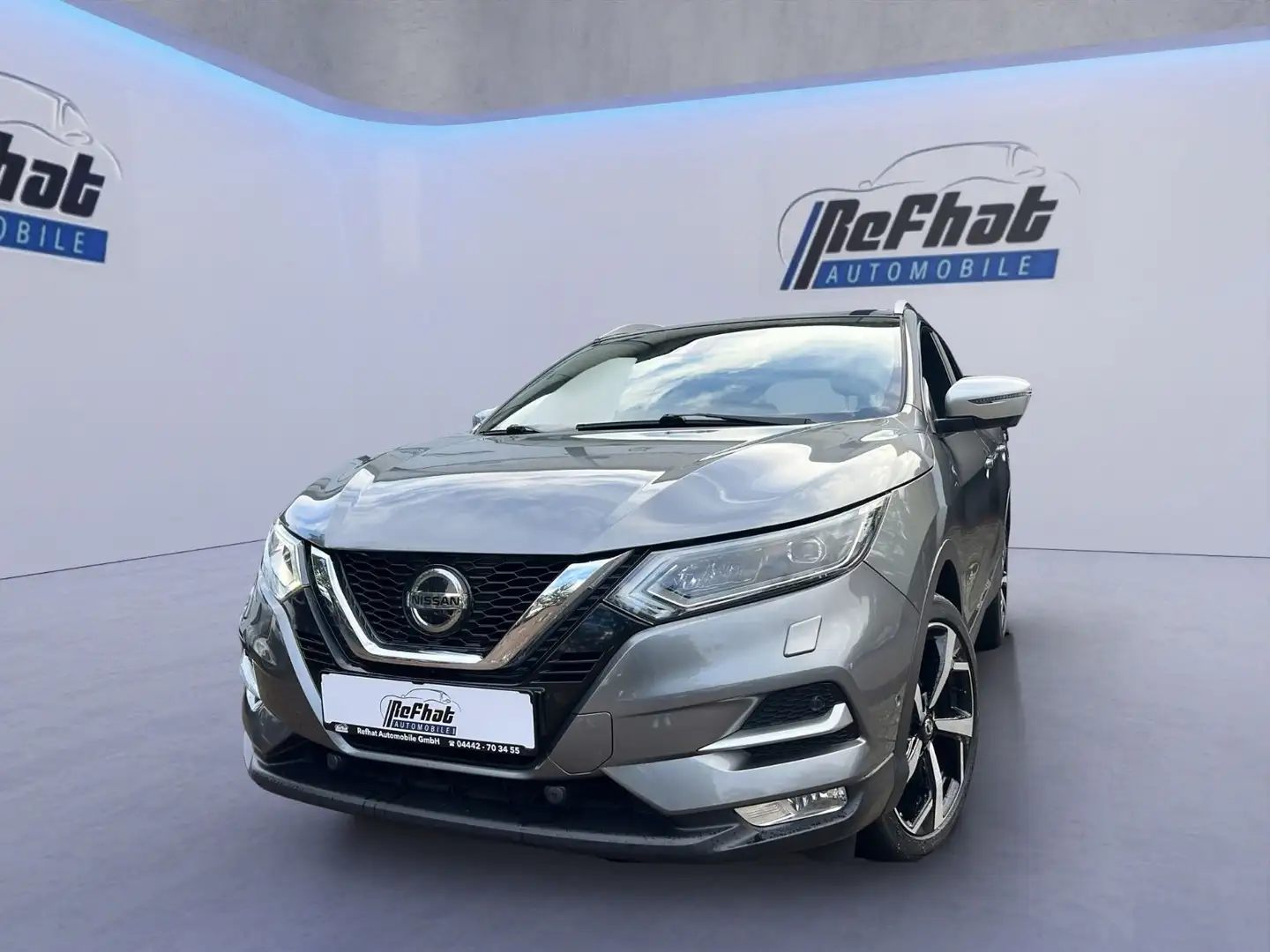 Nissan Qashqai Tekna+*KEYLESS*LEDER*PANORAMA*NAVI* Gris - 1