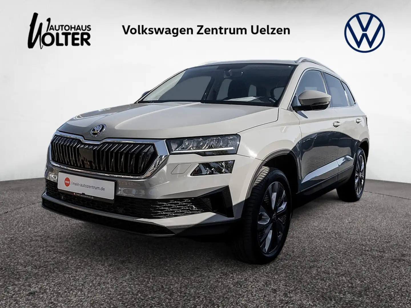 Skoda Karoq 2.0 TDI Style 4x4 DSG AHK PANO ACC NAVI Grau - 1
