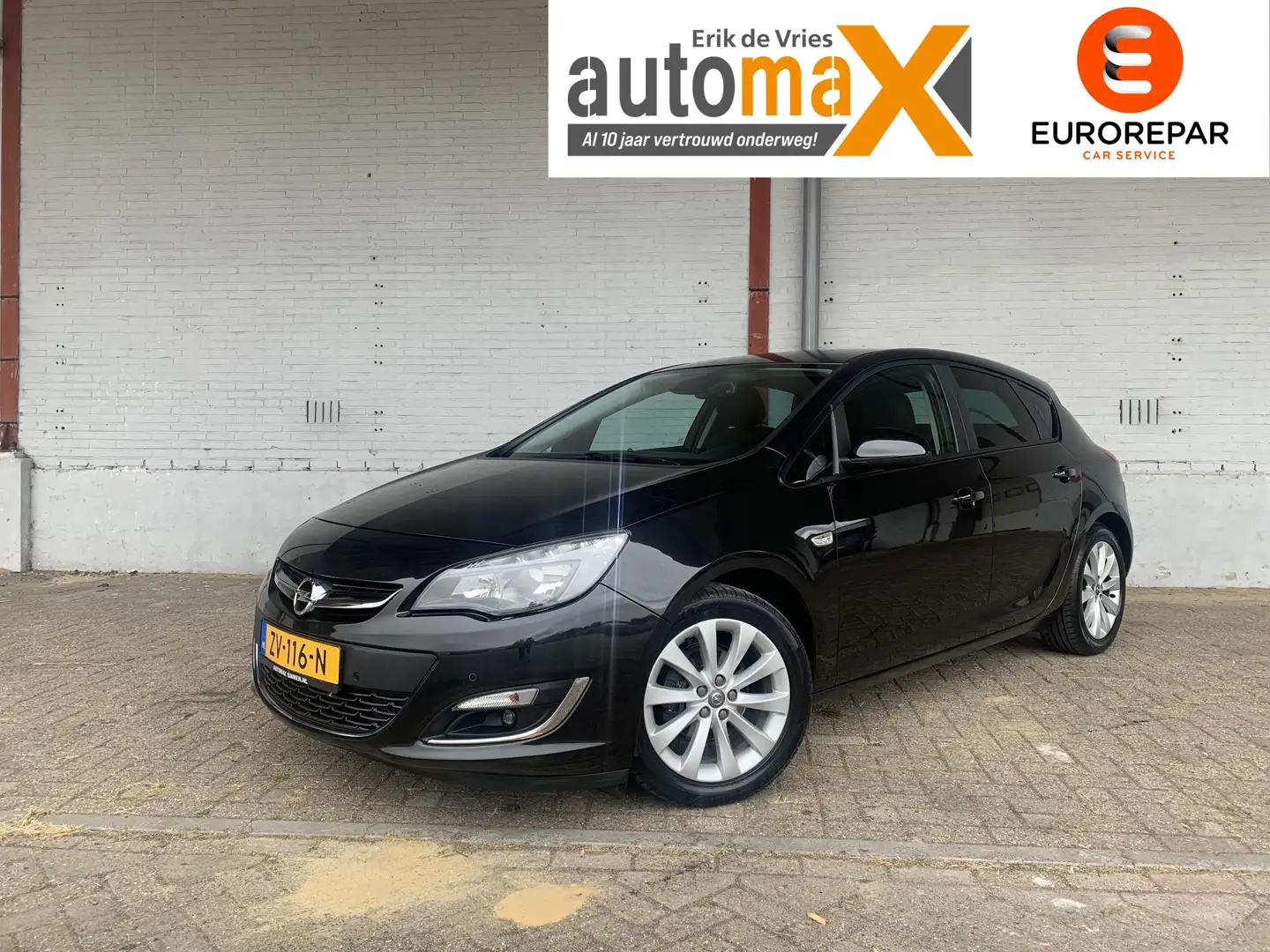Opel Astra 1.4 Turbo Sport |Nieuwe APK!|Automaat!| Noir - 1