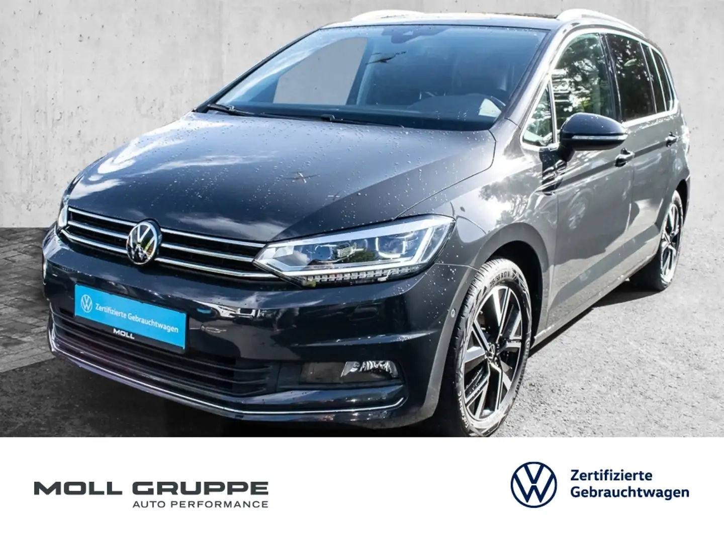 Volkswagen Touran 1.5 TSI DSG Highline 7-Sitzer ACC AUT FLA Grau - 1