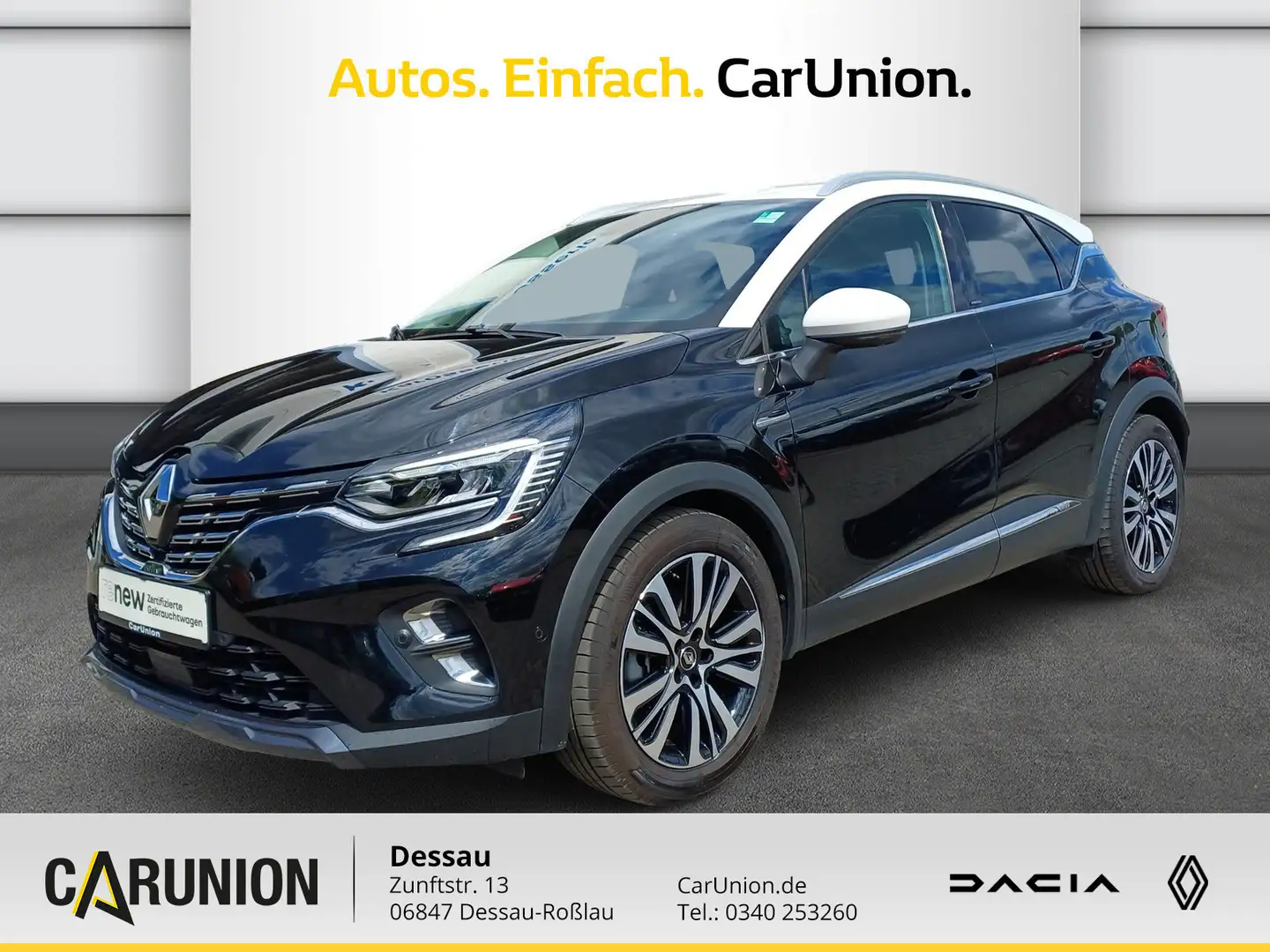 Renault Captur INITIALE PARIS E-TECH Plug-in 160 LED/PDC Noir - 1