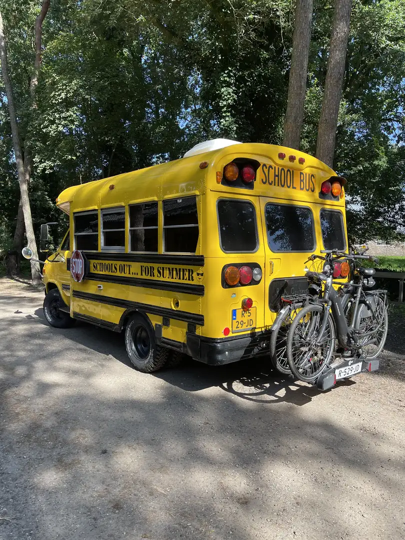 GMC Vandura Schoolbus Camper Gelb - 2