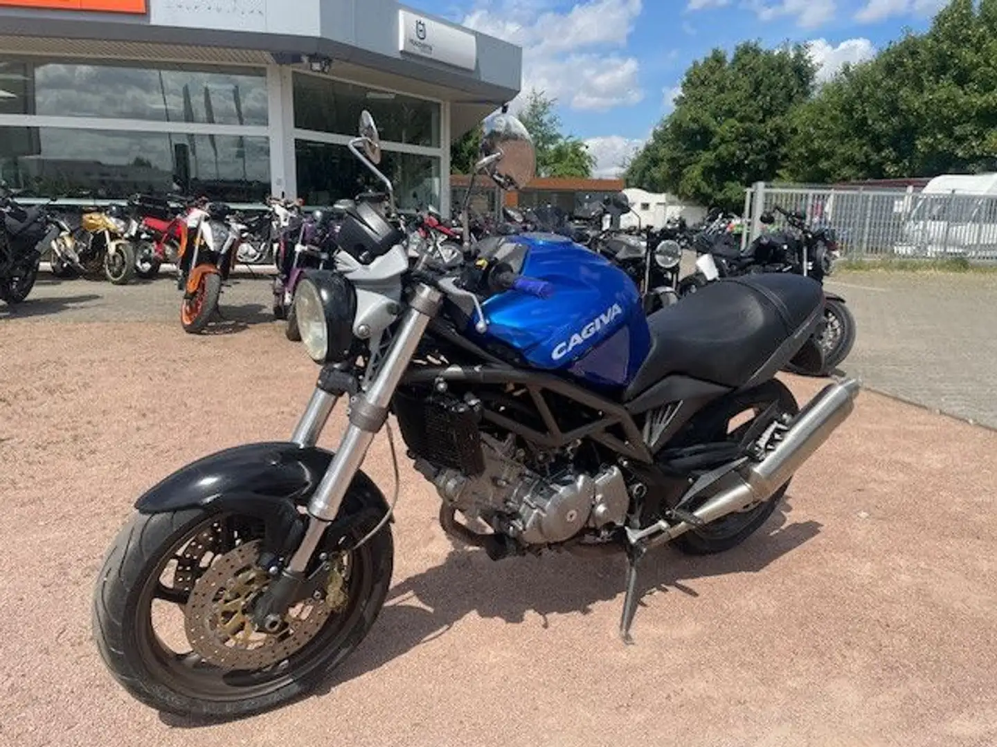 Cagiva Raptor 650 i Blau - 2