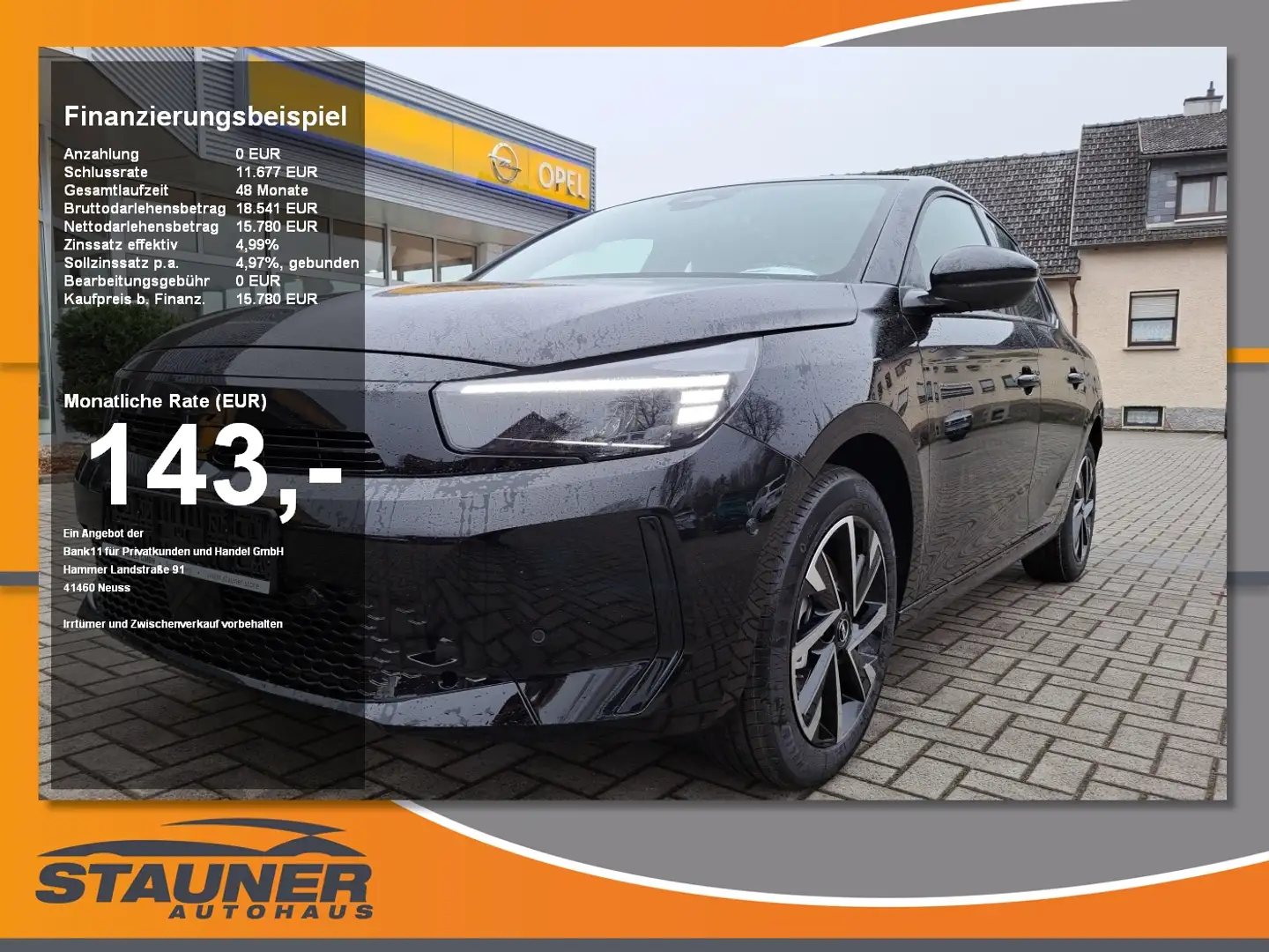 Opel Corsa F 1.2 Turbo GS LED Kam. Facelift PDC Schwarz - 1