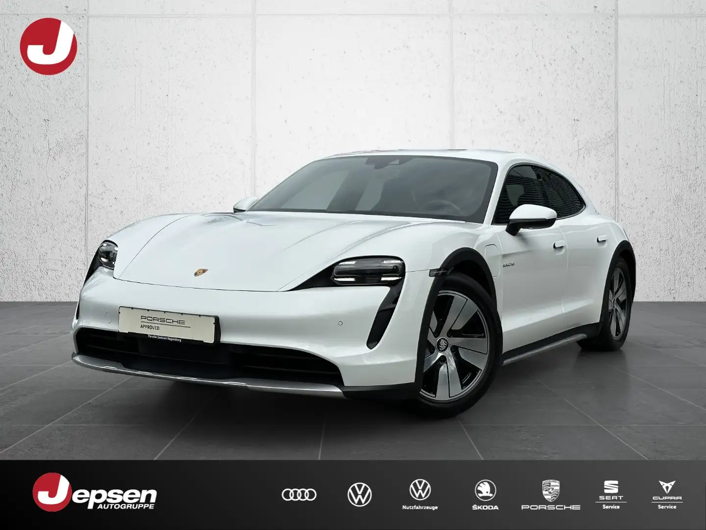 Porsche Taycan 4 Cross Turismo Bose Wärmepumpe SHZ Blanc - 1