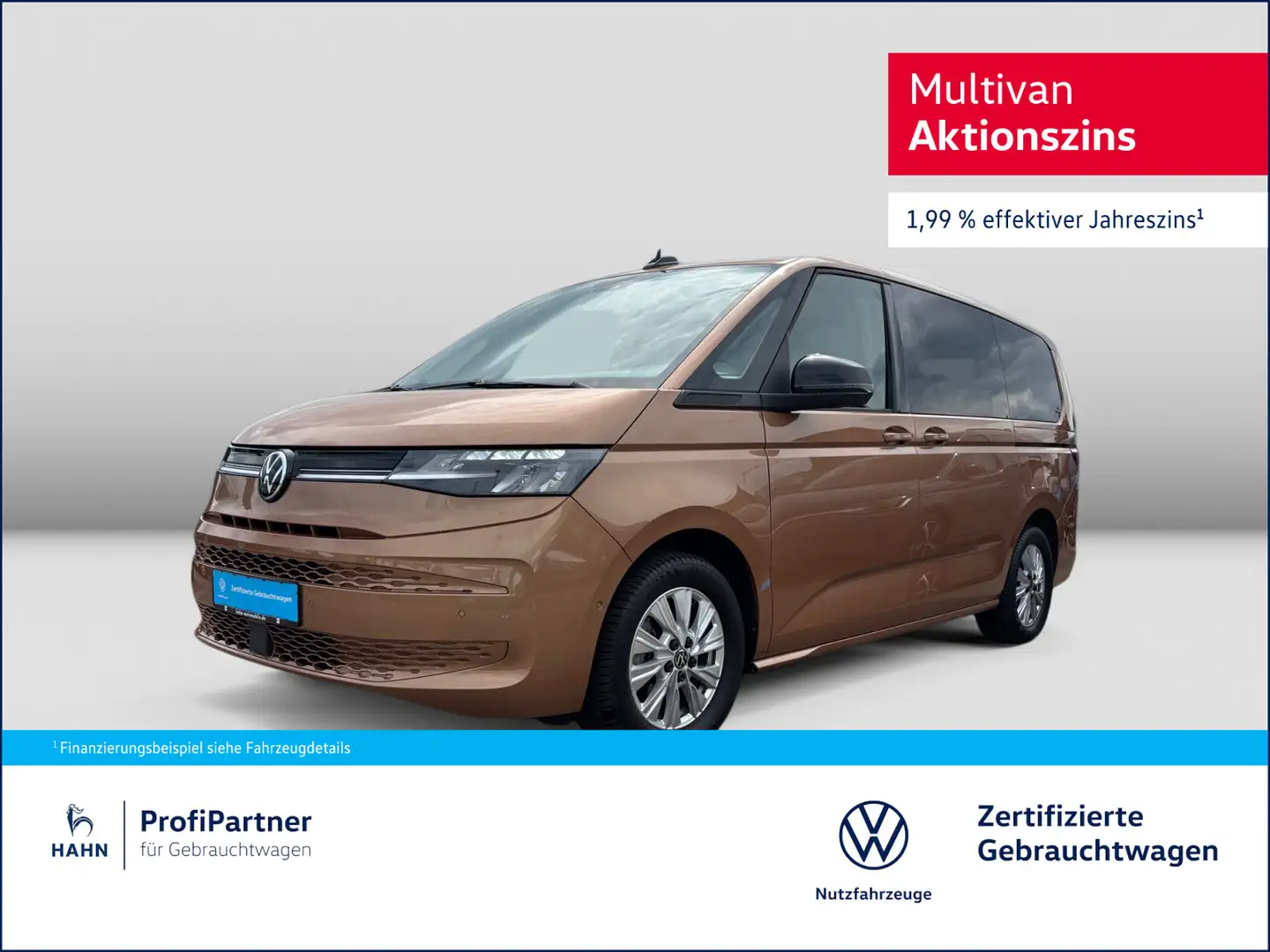 Volkswagen T7 Multivan T7 Multivan LIFE LÜ 2,0TDI 110kW AHK NAVI KAMERA Orange - 1