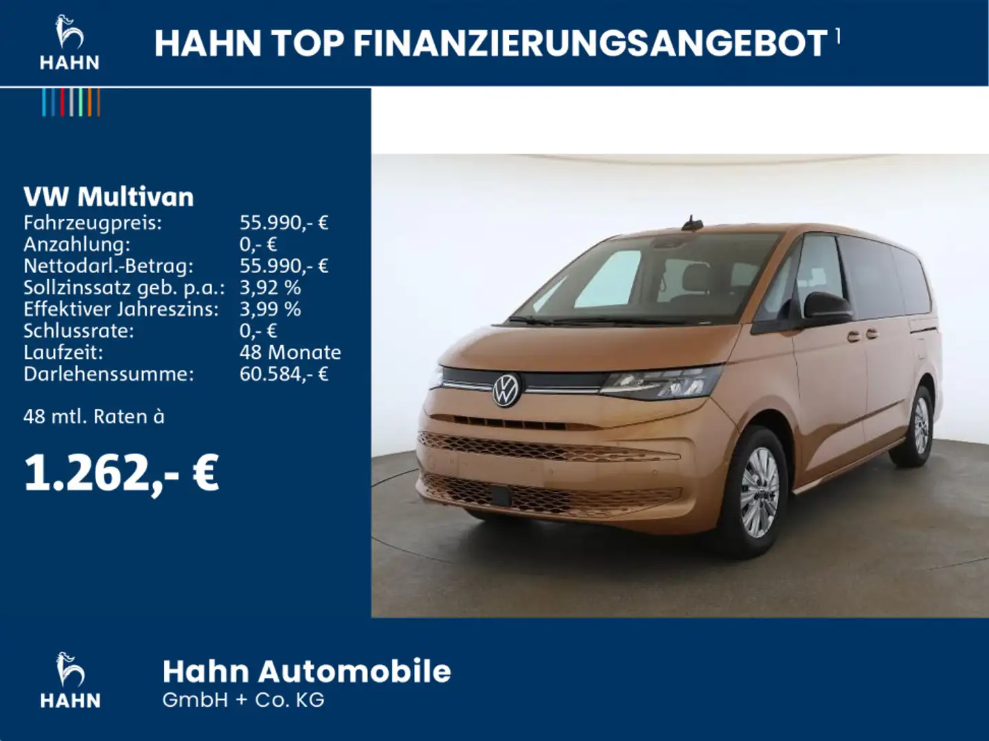 Volkswagen T7 Multivan T7 Multivan LIFE LÜ 2,0TDI 110kW AHK NAVI KAMERA Naranja - 2