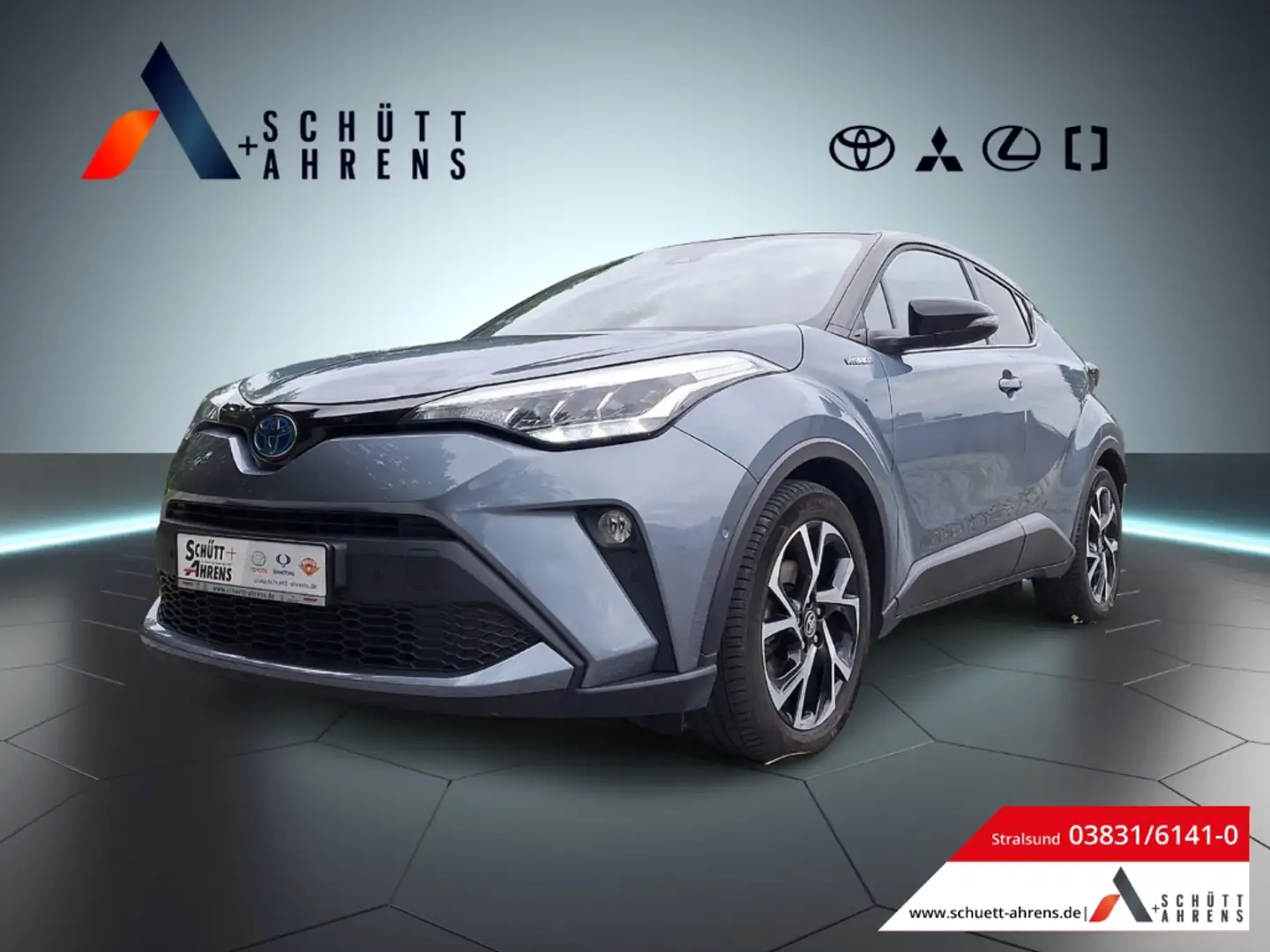 Toyota C-HR Team D 2,0 l Hybrid Entry Keyless Entry Totwinkela Grijs - 1