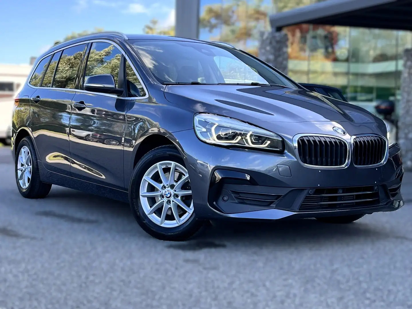 BMW 216 i Gran Tourer / LED / LEDER / PDC V+A / WAARBORG Gris - 1