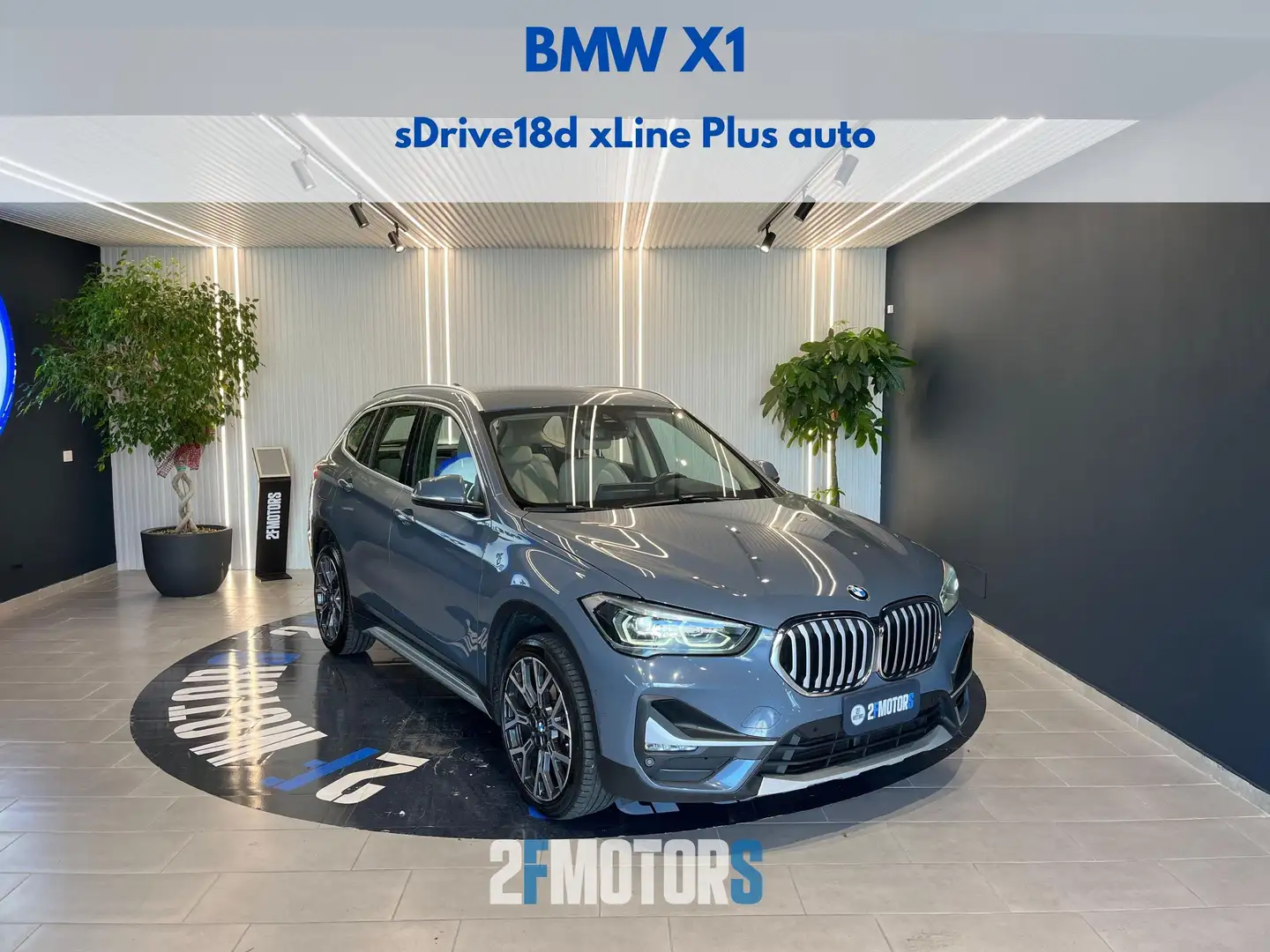 BMW X1 sdrive18d xLine Plus Auto Gris - 1