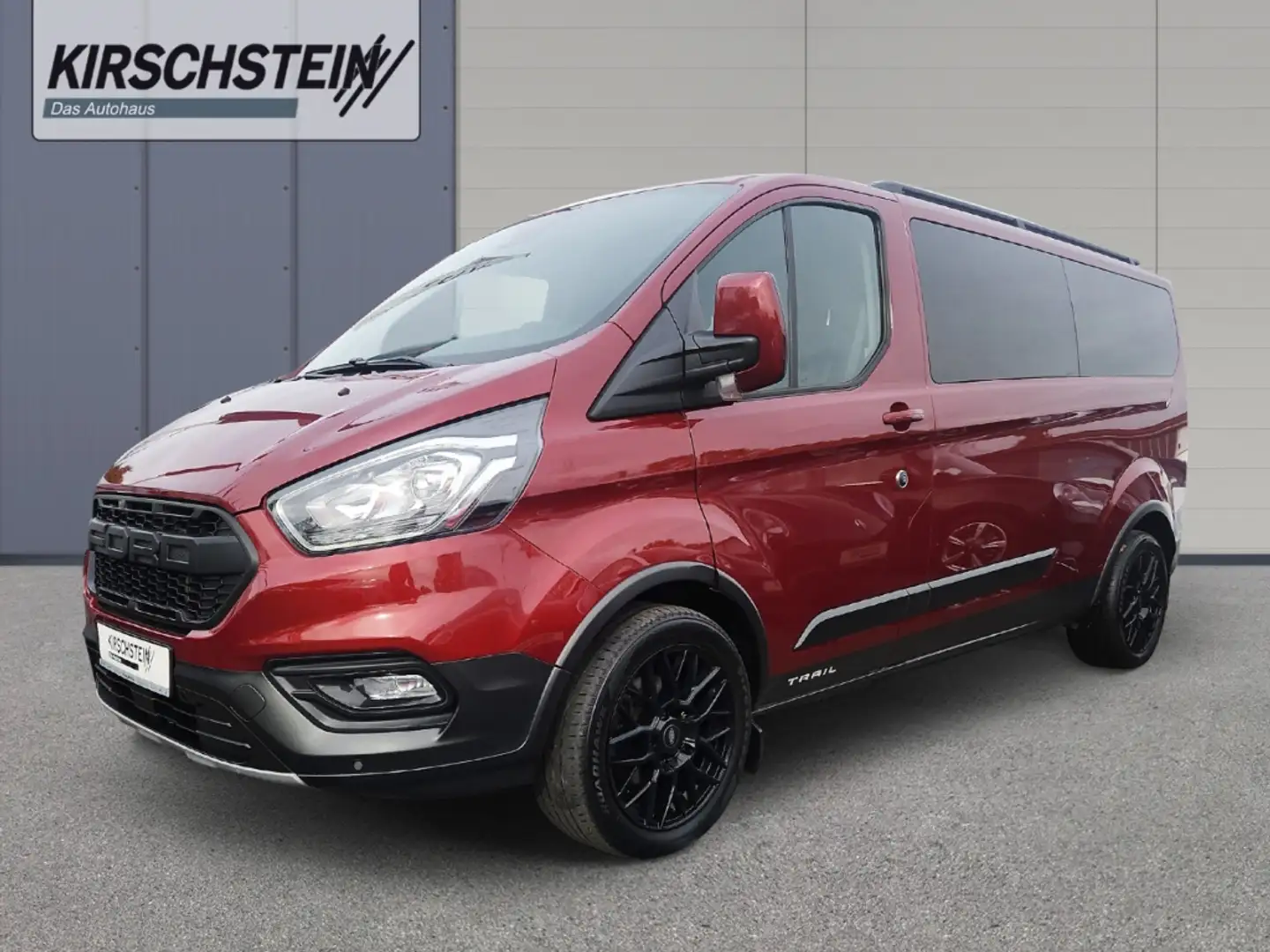 Ford Tourneo Custom Transit L2 Trail Version AHK Leder Rot - 2