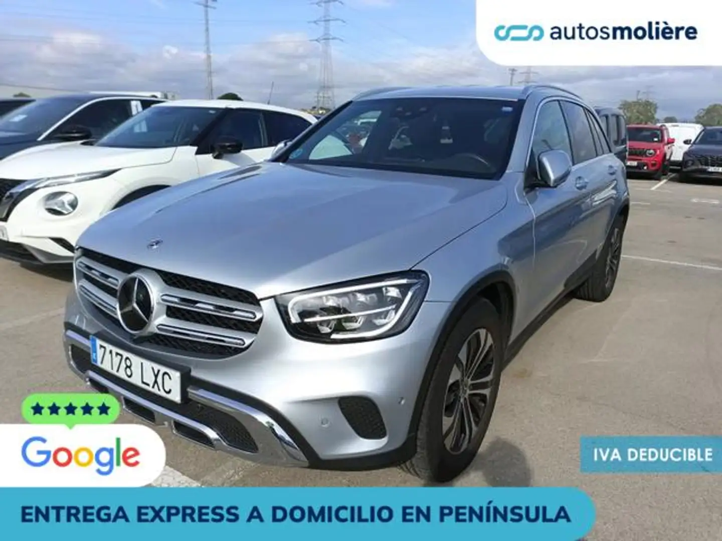 Mercedes-Benz GLC 220 220d 4Matic 9G-Tronic Plateado - 1