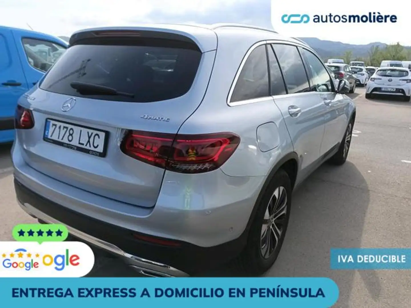 Mercedes-Benz GLC 220 220d 4Matic 9G-Tronic Plateado - 2