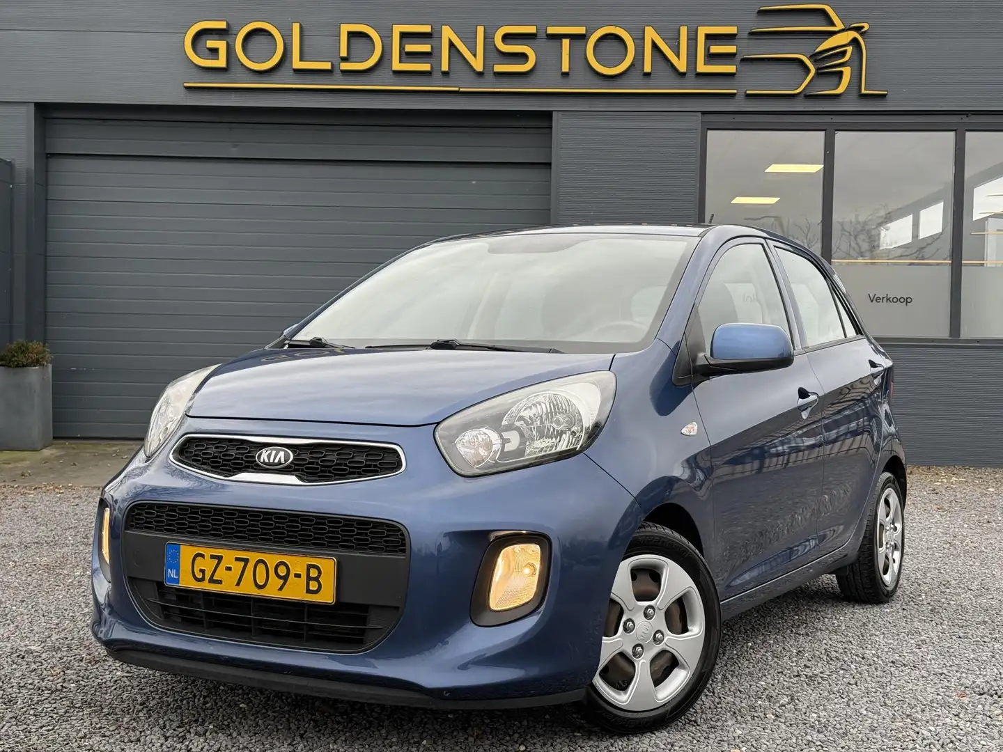 Kia Picanto 1.0 CVVT ComfortLine 1e Eigenaar,Airco,5 Deurs,4 E Kék - 1