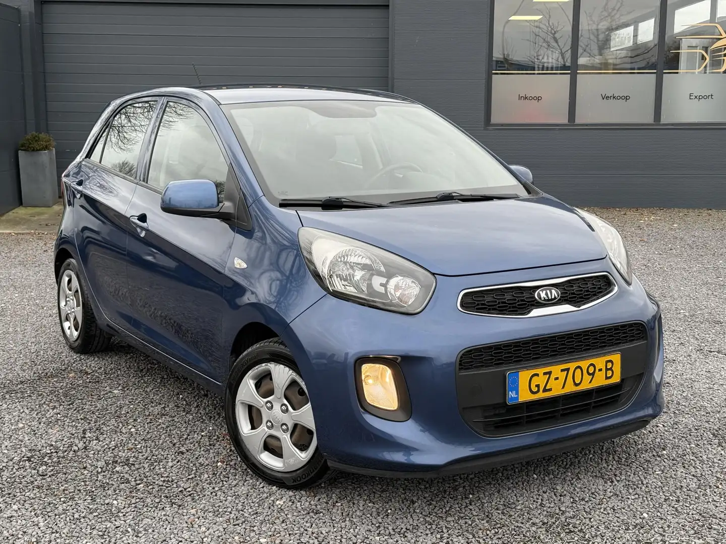 Kia Picanto 1.0 CVVT ComfortLine 1e Eigenaar,Airco,5 Deurs,4 E Blau - 2