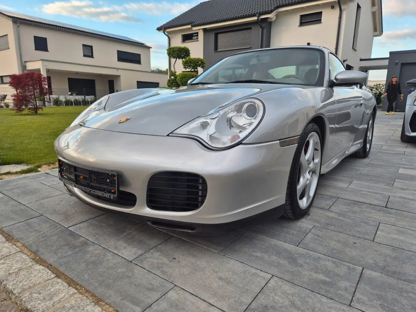 Porsche 911 Carrera 4 S Coupe Schalter/1.Hand Silver - 1