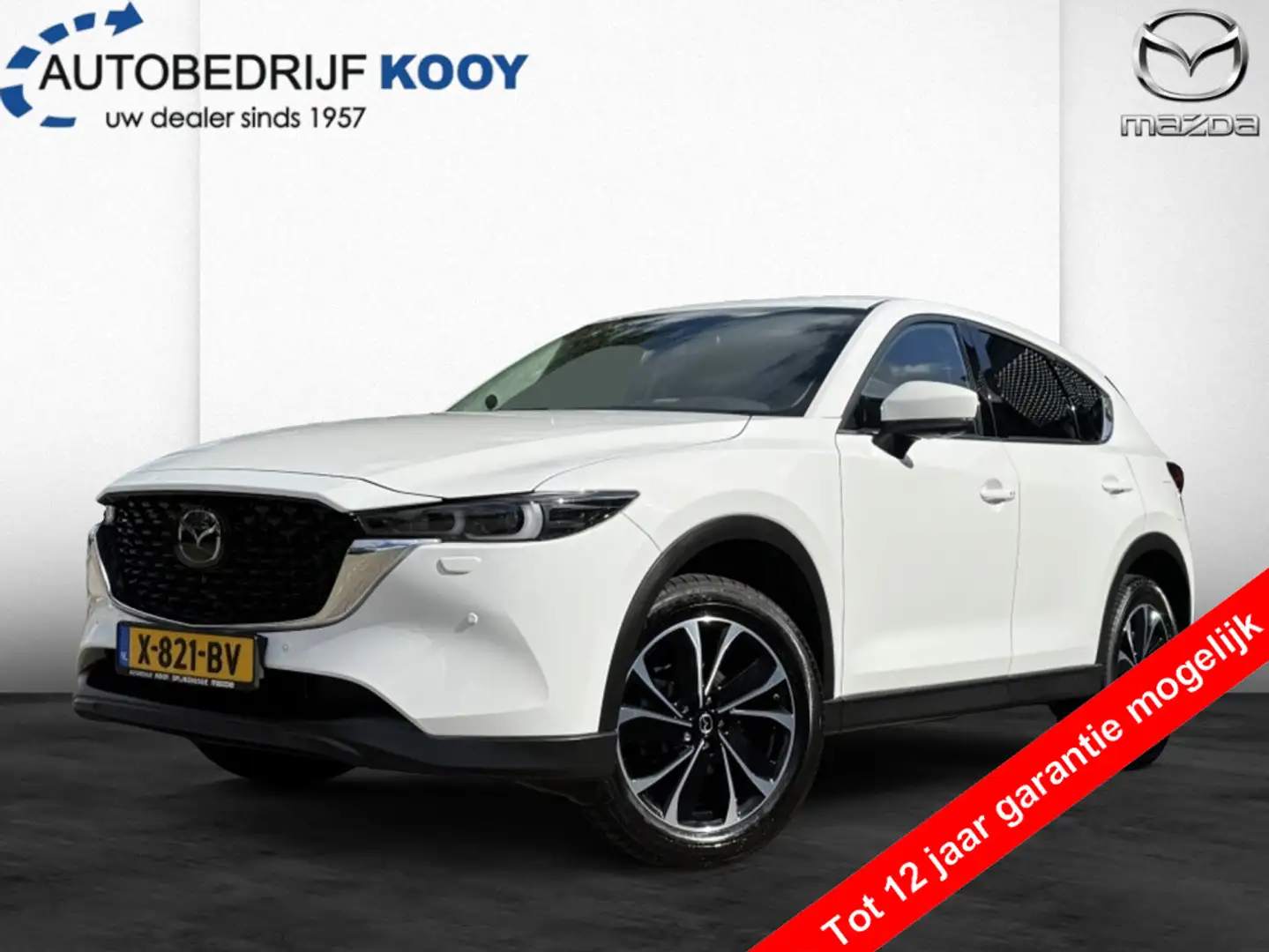 Mazda CX-5 2.0 165 Exclusive Line / Wegkl. trekhaak / Alarm k Blanc - 1
