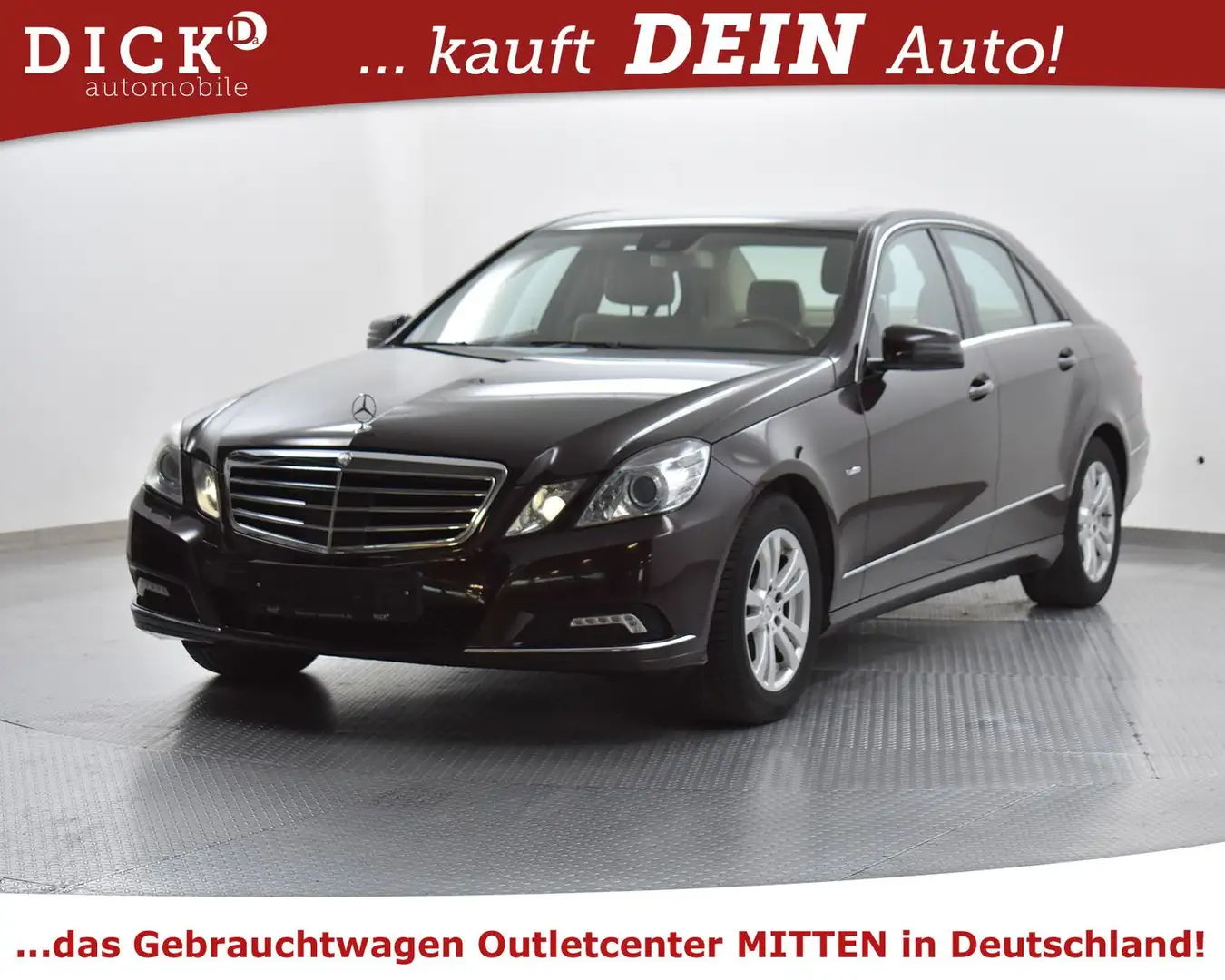 Mercedes-Benz E 350 d 7G Elegan GEPFLEGT+LUFT+PANO+MEMO+COMAND+ Brun - 2