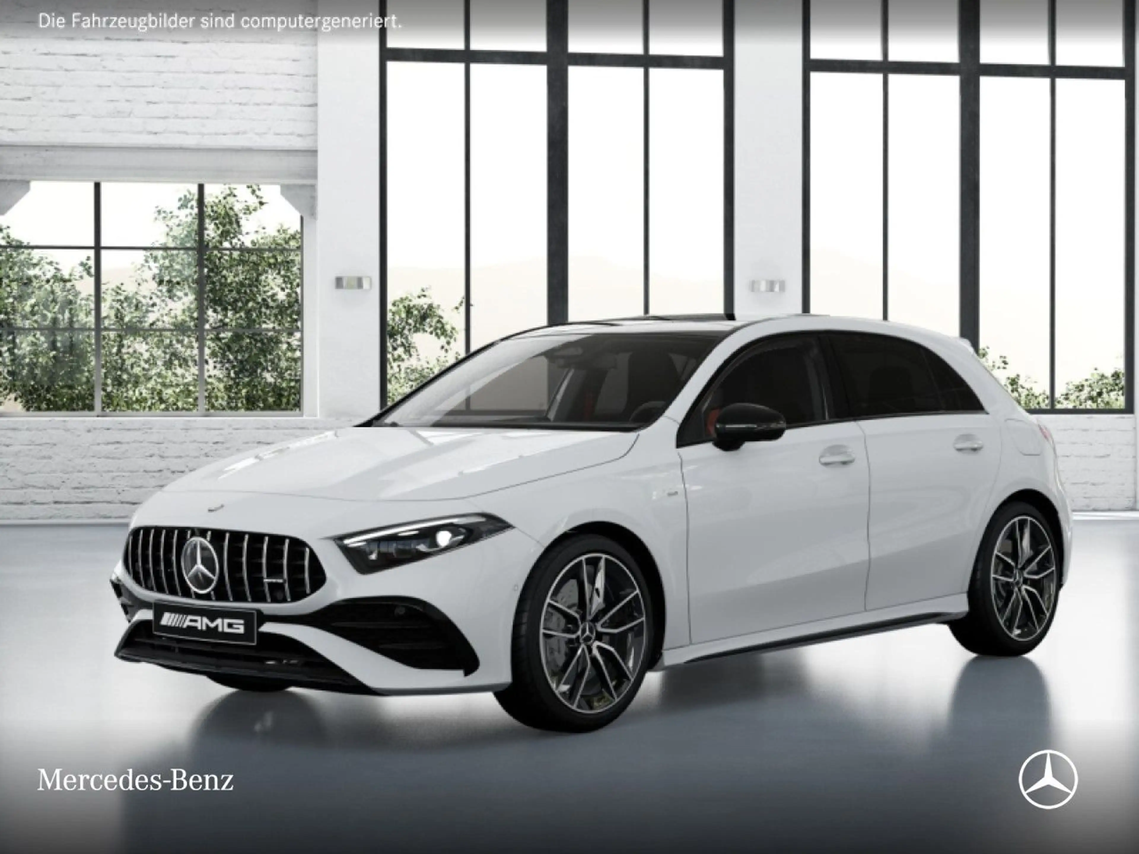 Mercedes-Benz A 35 AMG A 35 4M AMG+PANO+360°+MULTIBEAM+BURMESTER+19"+8G — photo 13