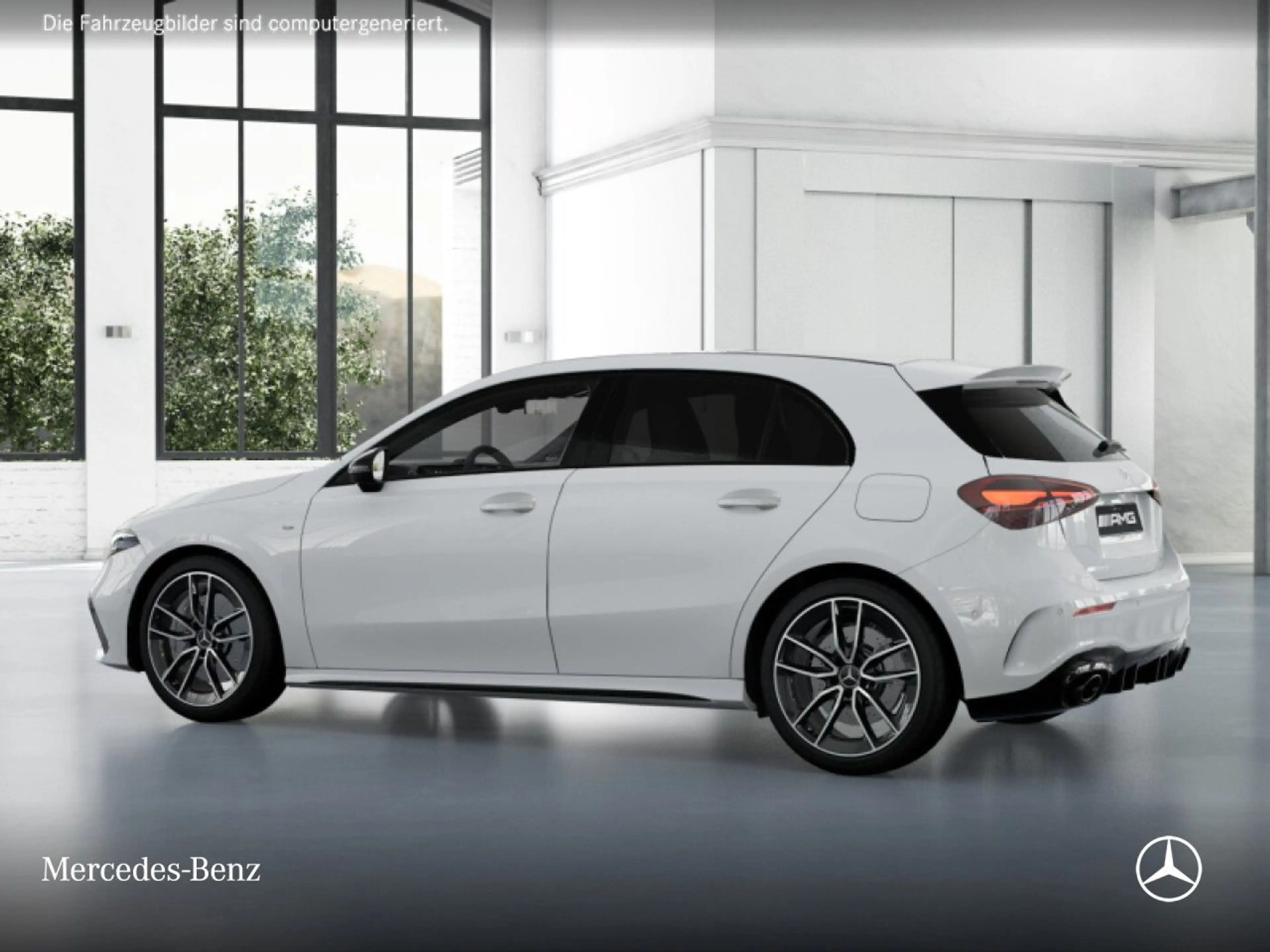 Mercedes-Benz A 35 AMG A 35 4M AMG+PANO+360°+MULTIBEAM+BURMESTER+19"+8G — photo 14