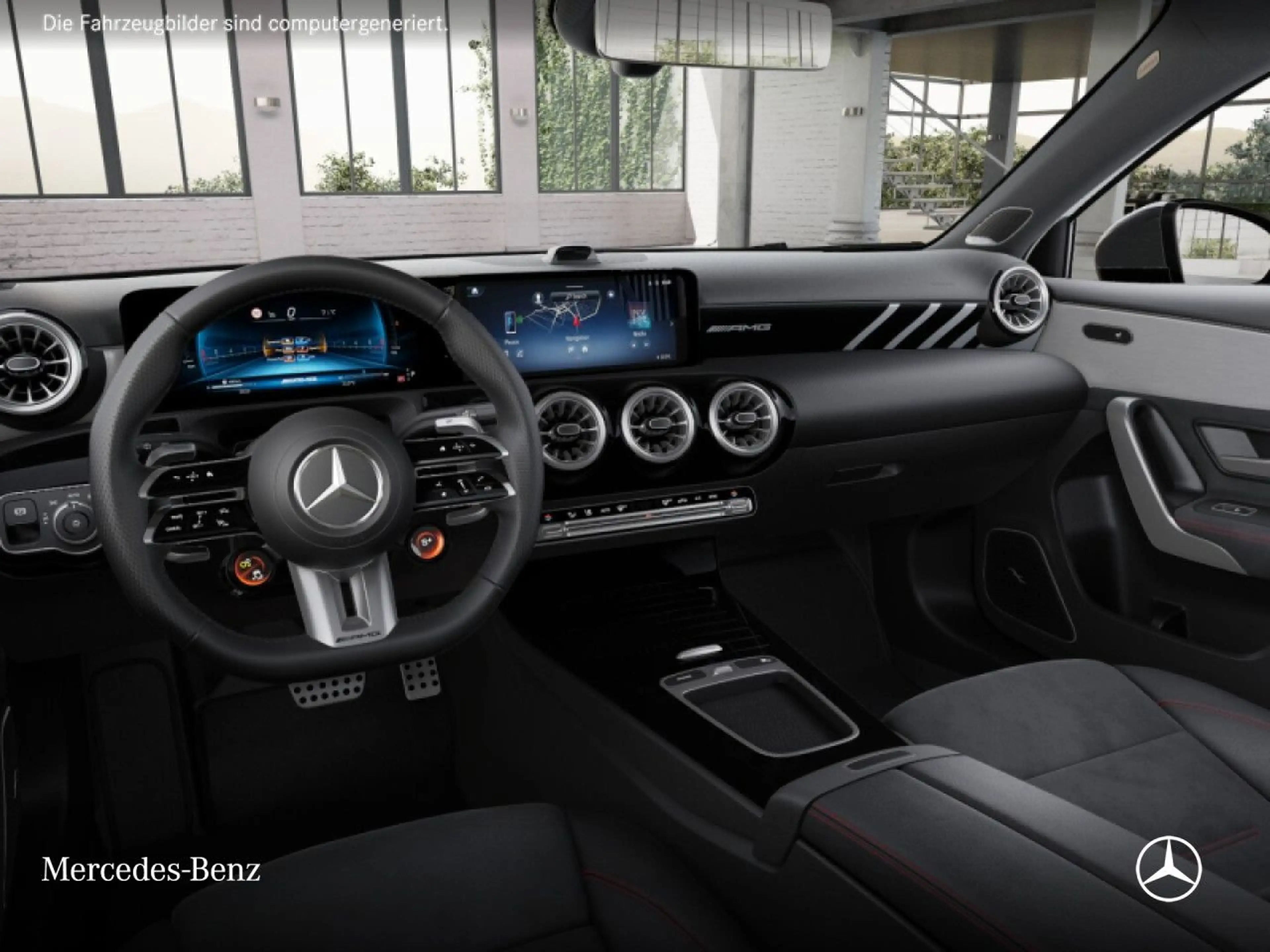Mercedes-Benz A 35 AMG A 35 4M AMG+PANO+360°+MULTIBEAM+BURMESTER+19"+8G — photo 9
