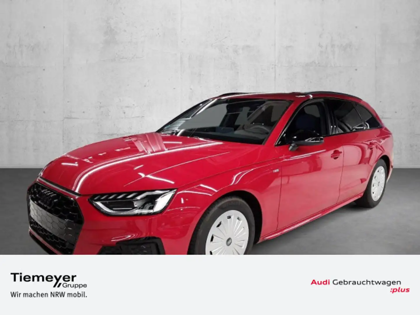 Audi A4 30 TDI 2x S LINE LM18 AHK NAVI+ OPTIK-P Rot - 1