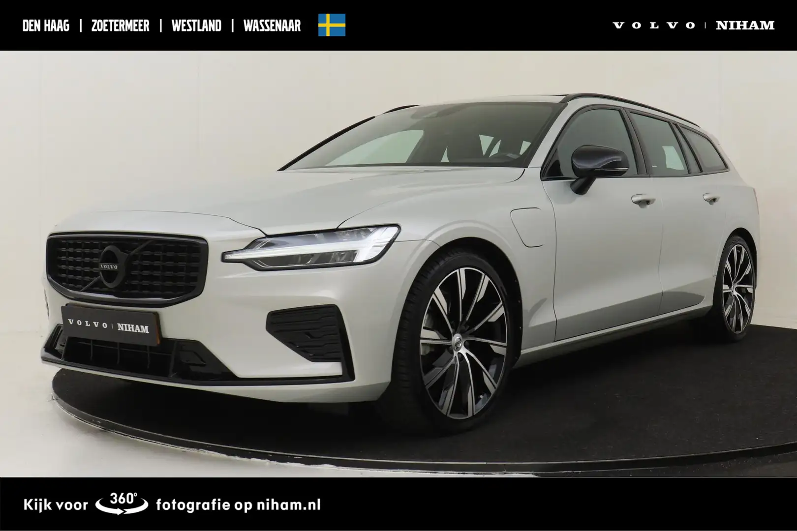 Volvo V60 T6 RECHARGE AWD R-DESIGN *LONG RANGE* -PANO.DAK|HA Gris - 1