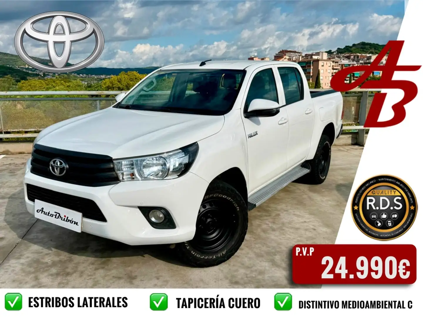 Toyota Hilux Cabina Doble VX Blanc - 1
