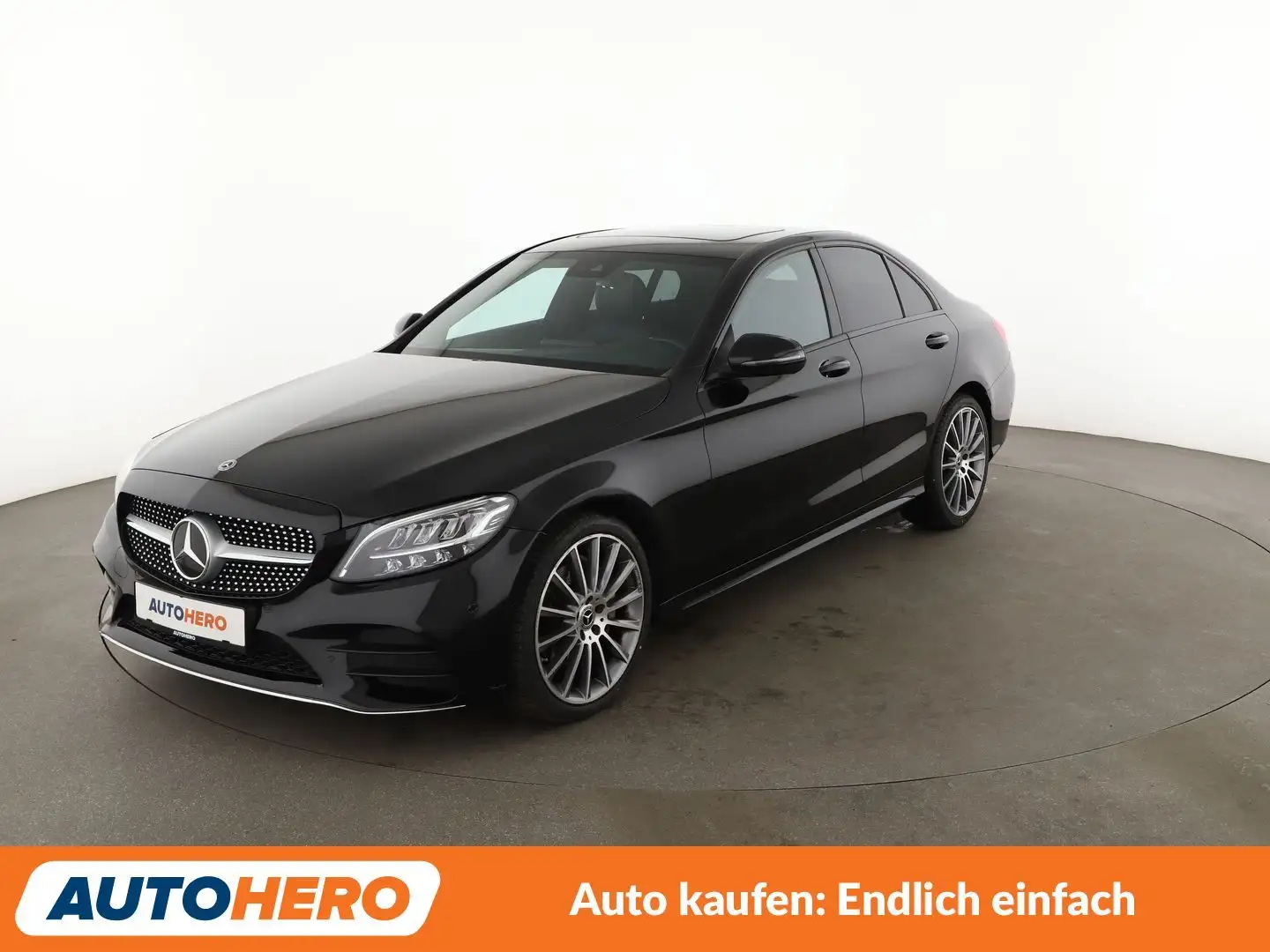 Mercedes-Benz C 220 C 220 d 4Matic AMG Line Aut. *LED*ACC*PDC*NAVI* Black - 1