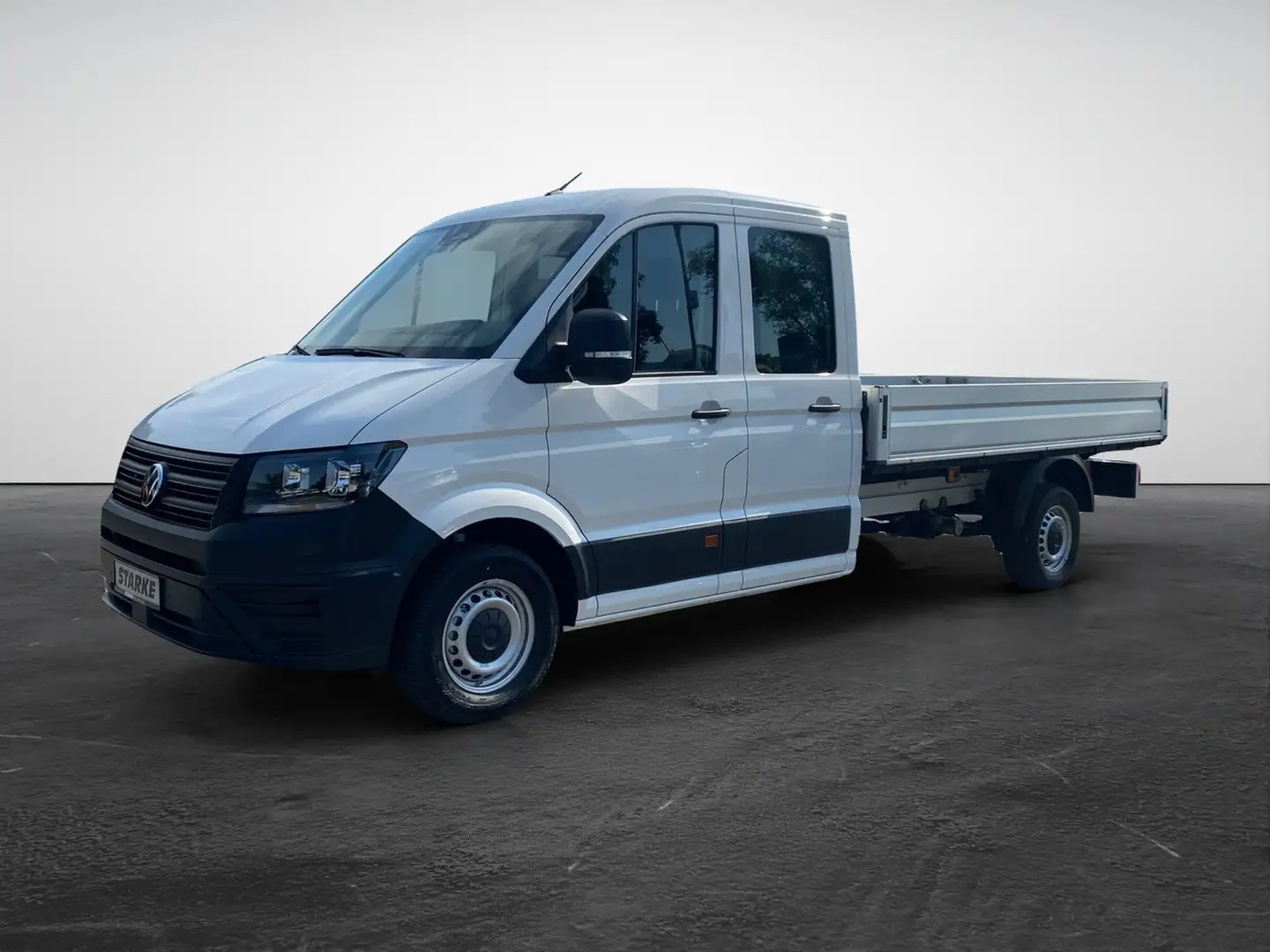 Volkswagen Crafter 35  DoKa 2.0 TDI 4-M Autom Wit - 2