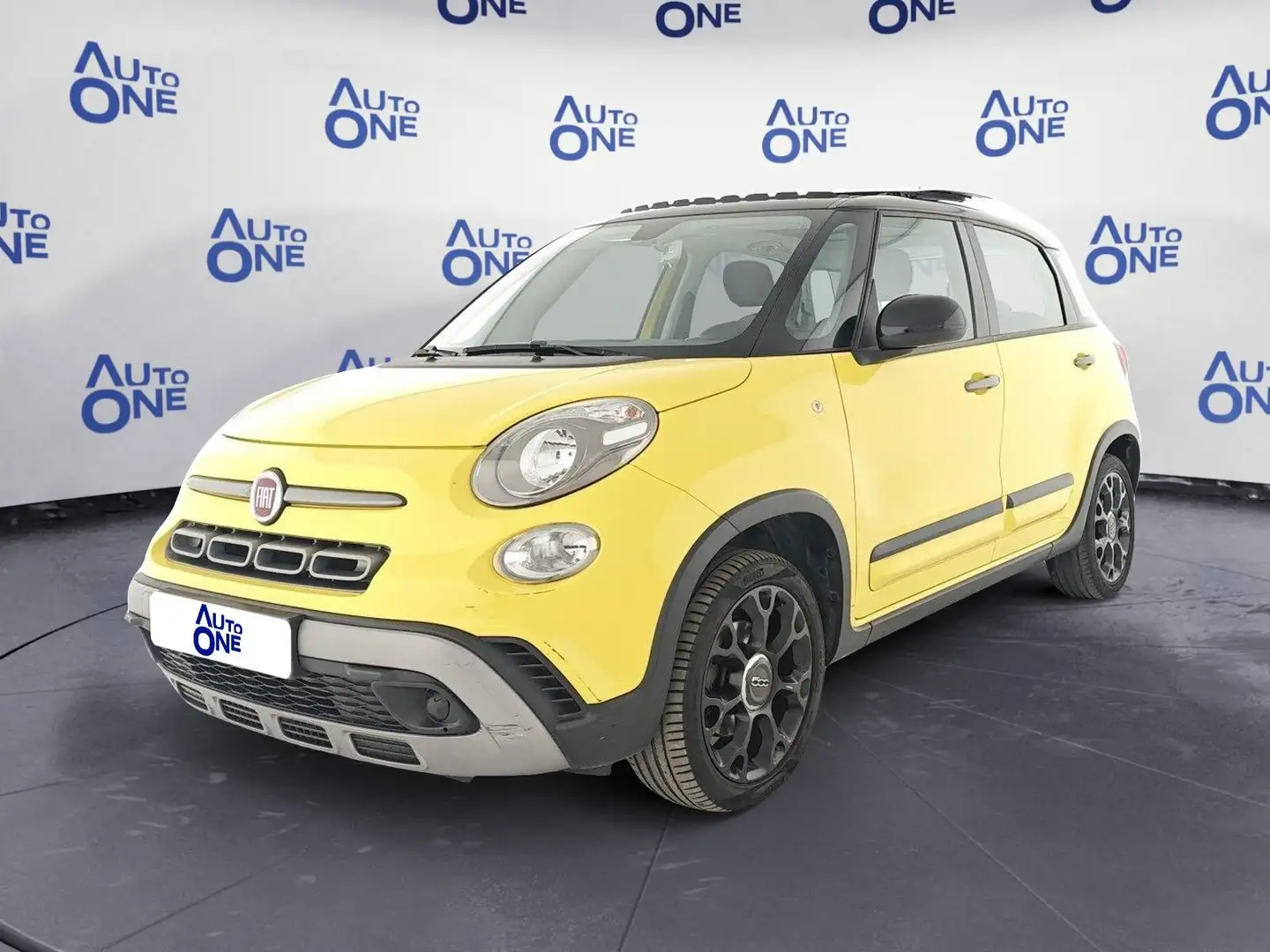 Fiat 500L 500L 1.3 Multijet 95 CV Cross Tetto - 3k** Jaune - 1