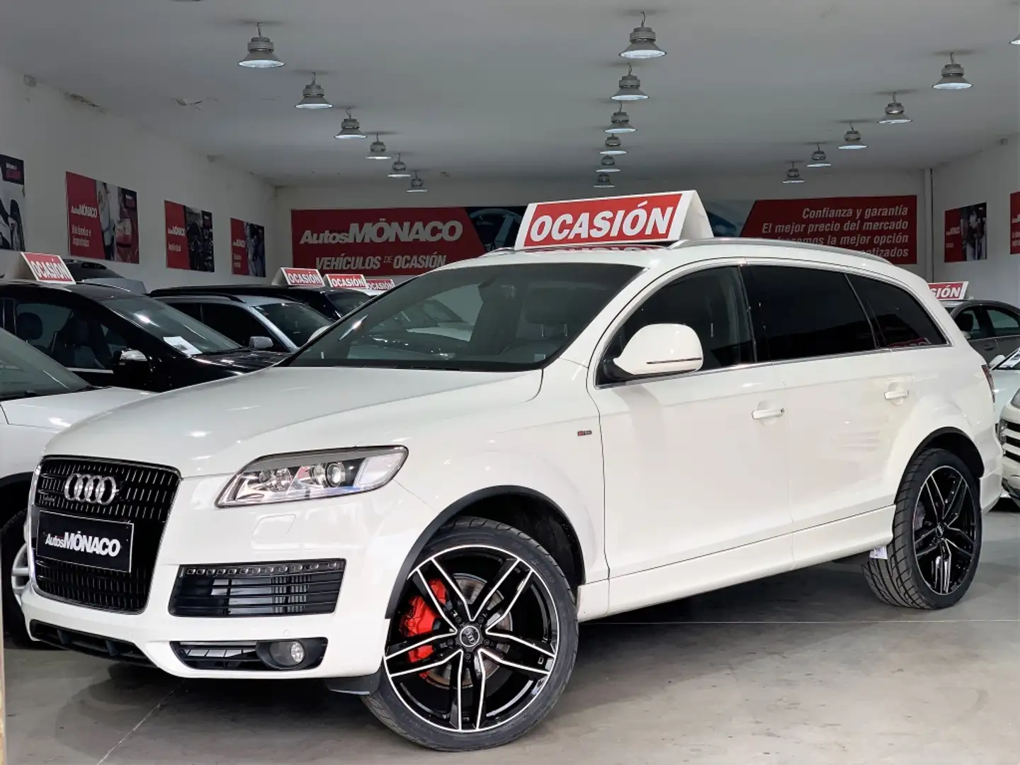 Audi Q7 4.2TDI quattro Tiptronic Blanc - 1