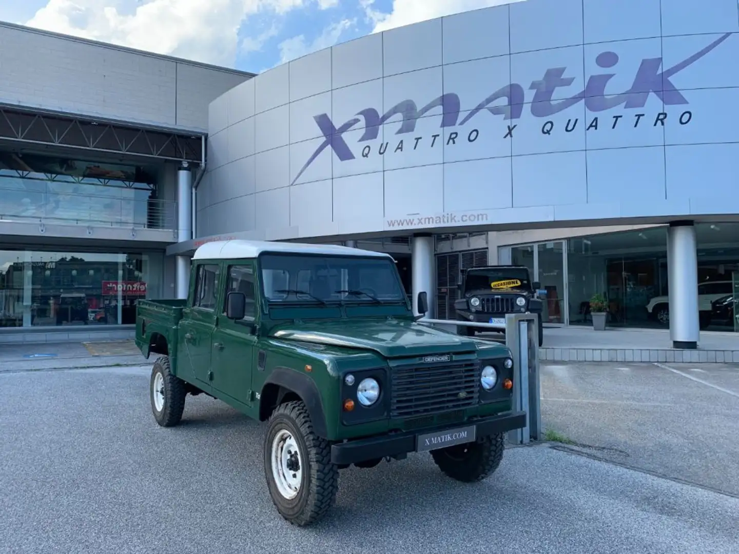 Land Rover Defender 130 2.5 Td5 cat CrewCab Pick-up PREZZO + IVA Verde - 1