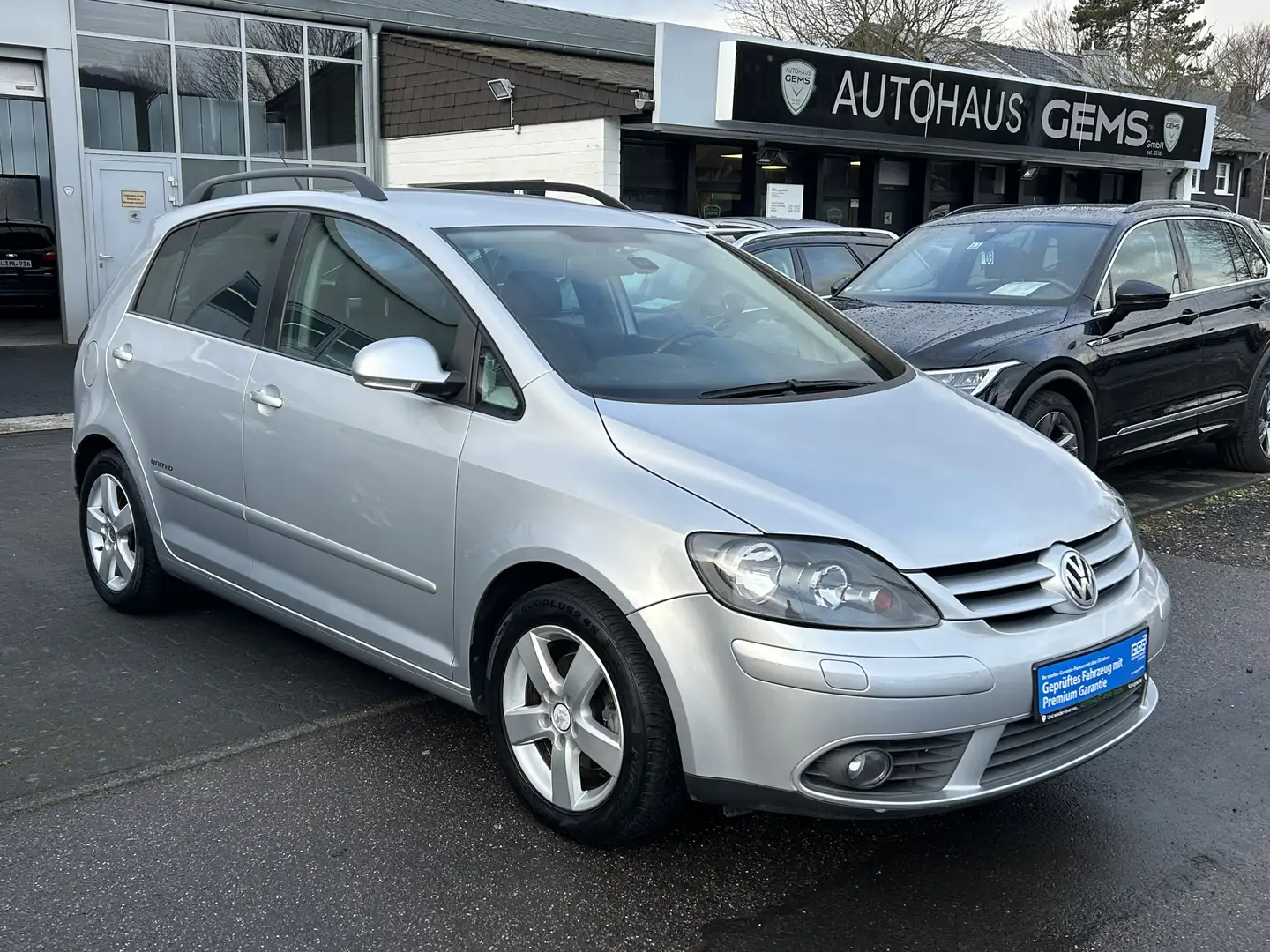 Volkswagen Golf Plus United AHK SHZ Tempomat PDC Silber - 1