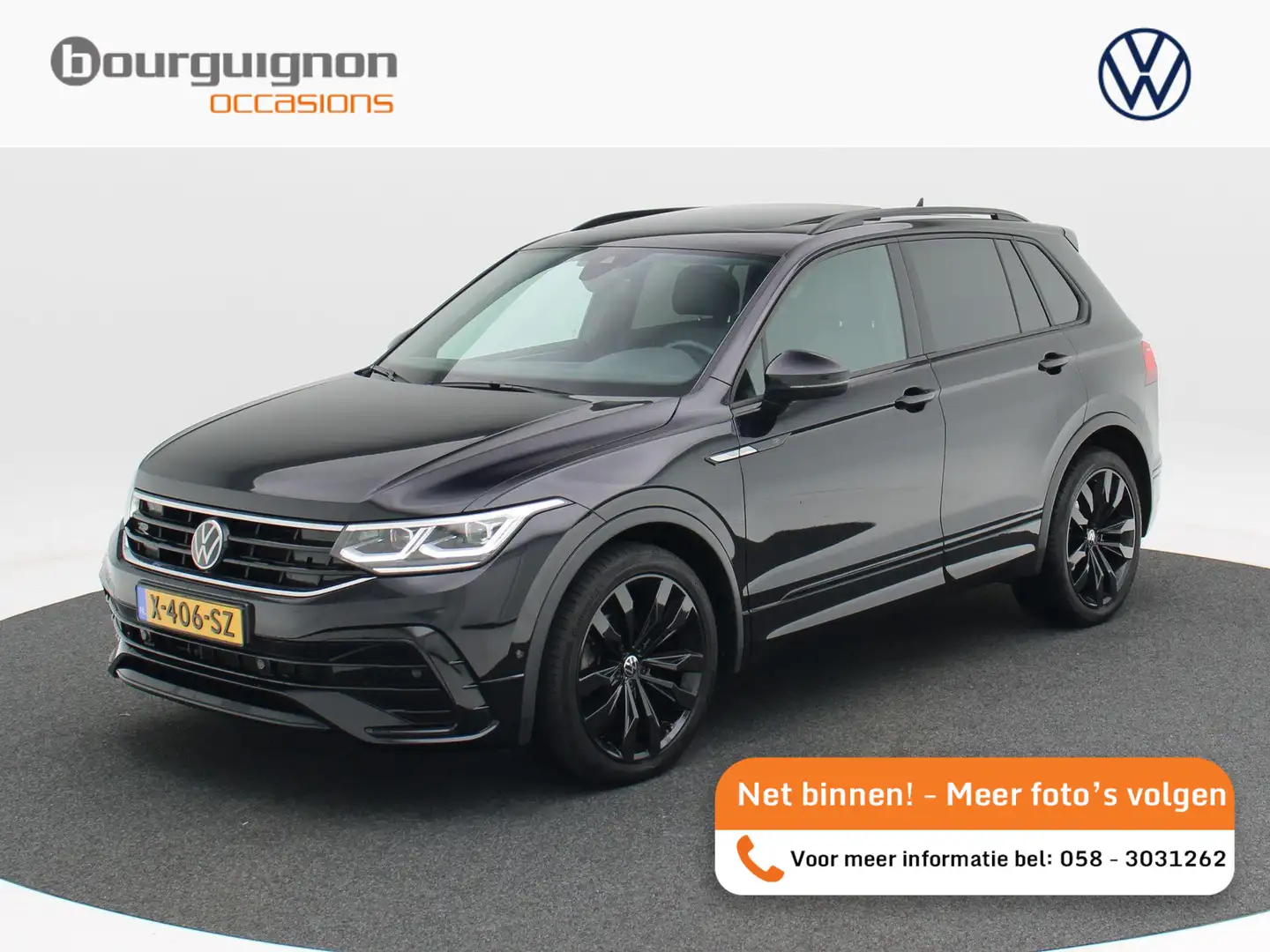 Volkswagen Tiguan 1.5 TSi 150 Pk Automaat R-Line Business | Black St Noir - 1