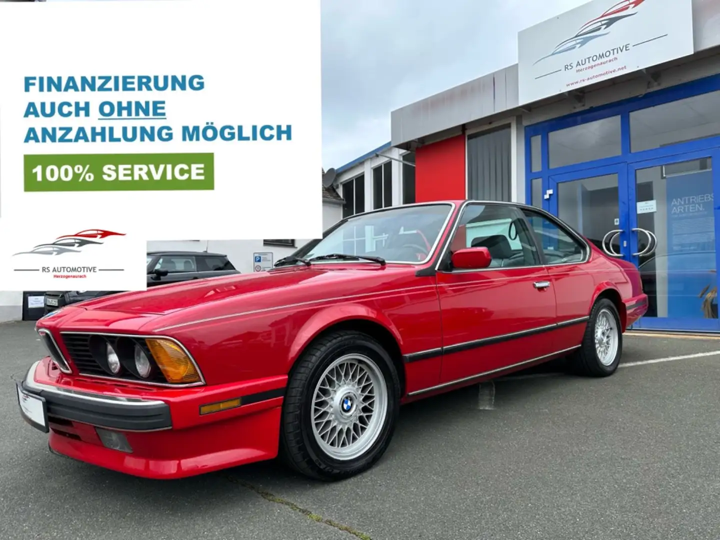 BMW 635 CSI*Vollausstattung*Sammlerstück*TopZustand* Rot - 1