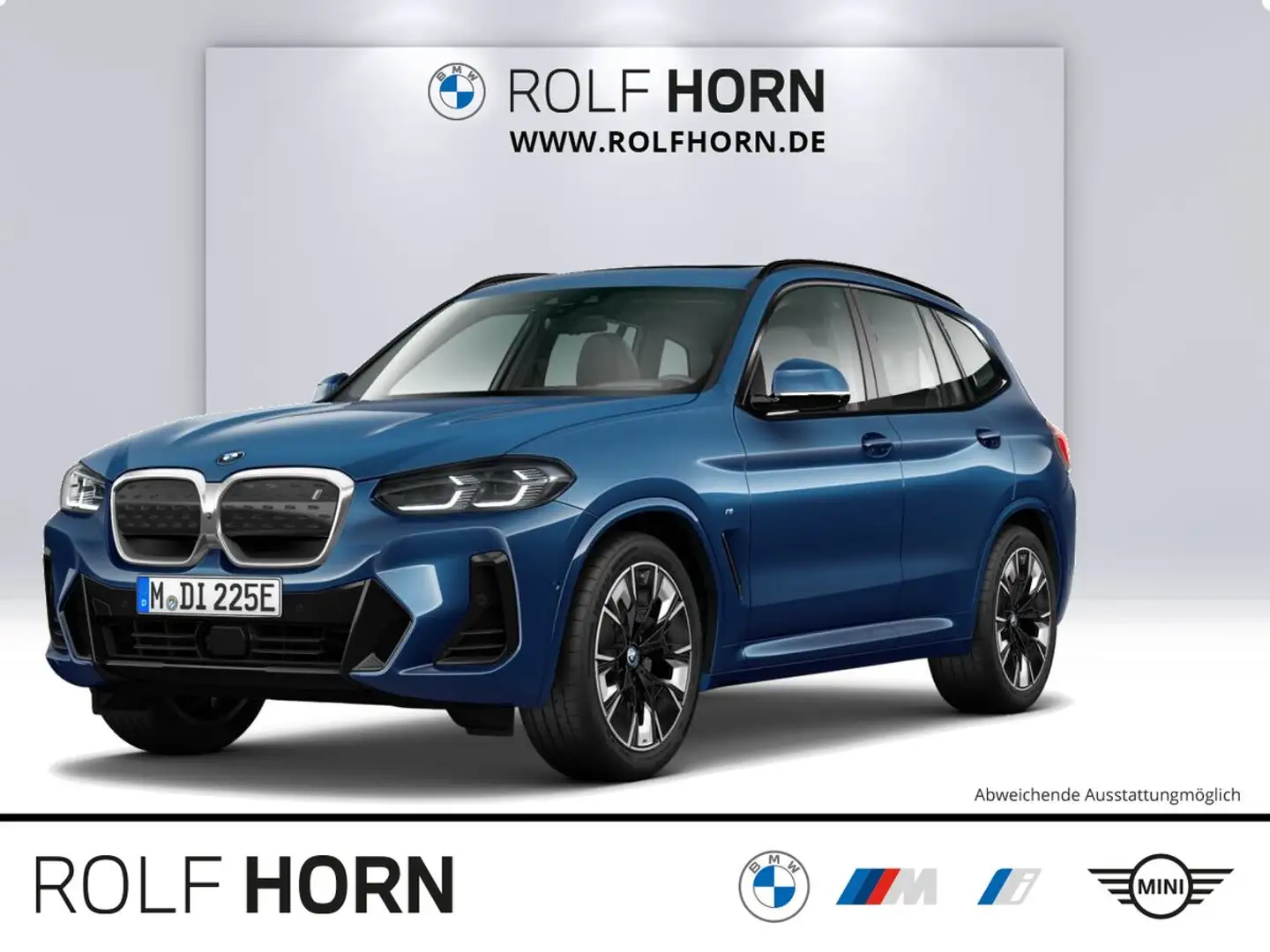 BMW iX3 Impressive M Sportpaket HeadUp H/K 360° 20" Blau - 1