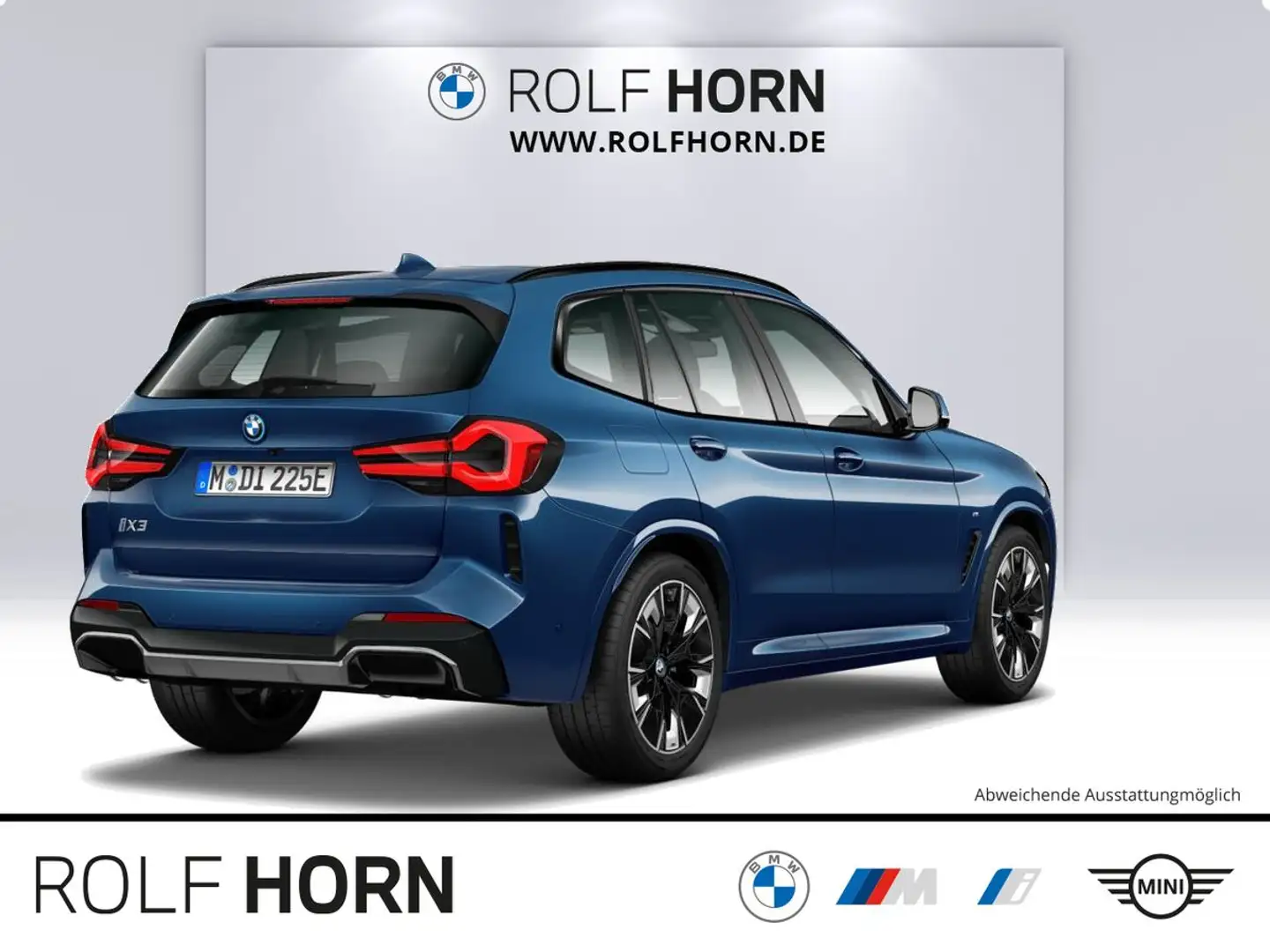 BMW iX3 Impressive M Sportpaket HeadUp H/K 360° 20" Blau - 2