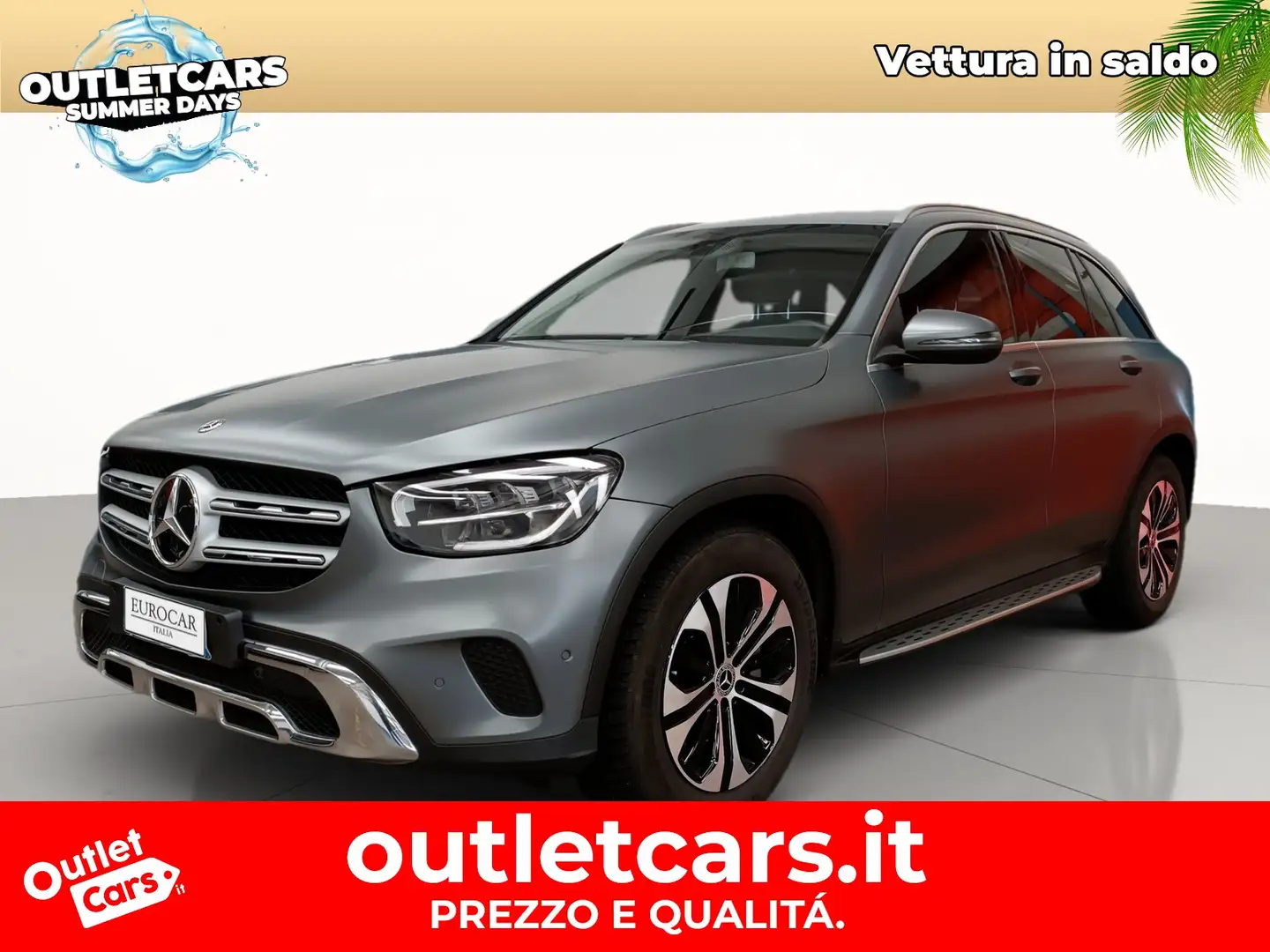 Mercedes-Benz GLC 200 200 mhev (eq-boost) premium plus 4matic auto Grigio - 1