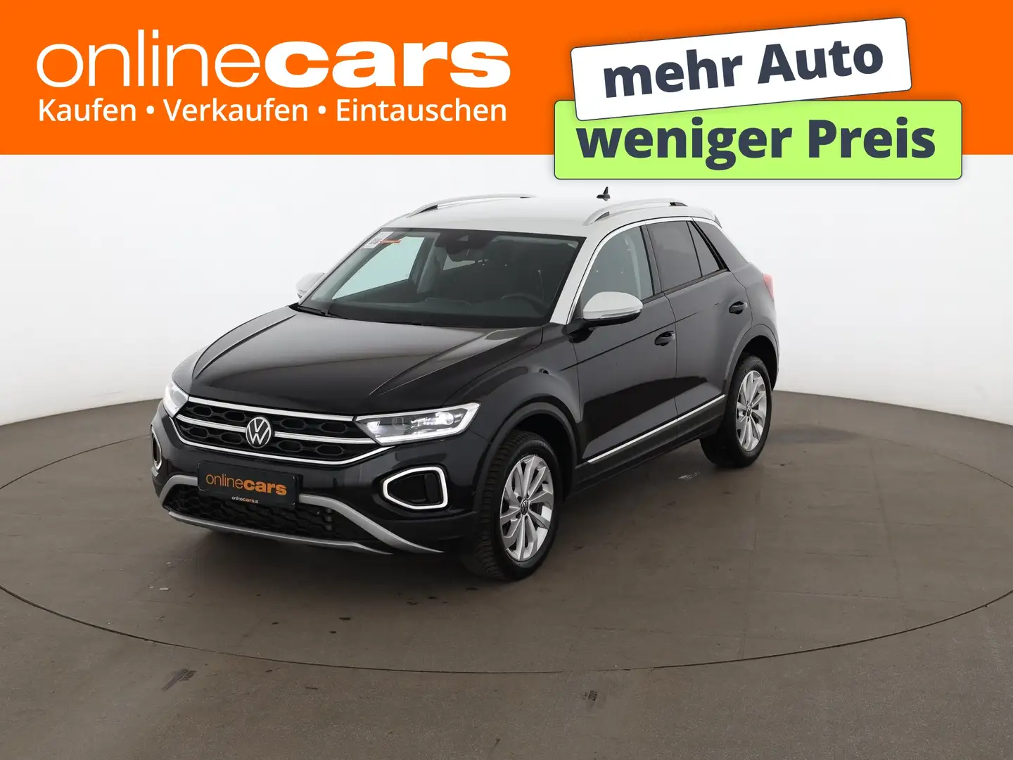 Volkswagen T-Roc 2.0 TDI Style Aut LED RADAR NAVI SITZHZG Schwarz - 1