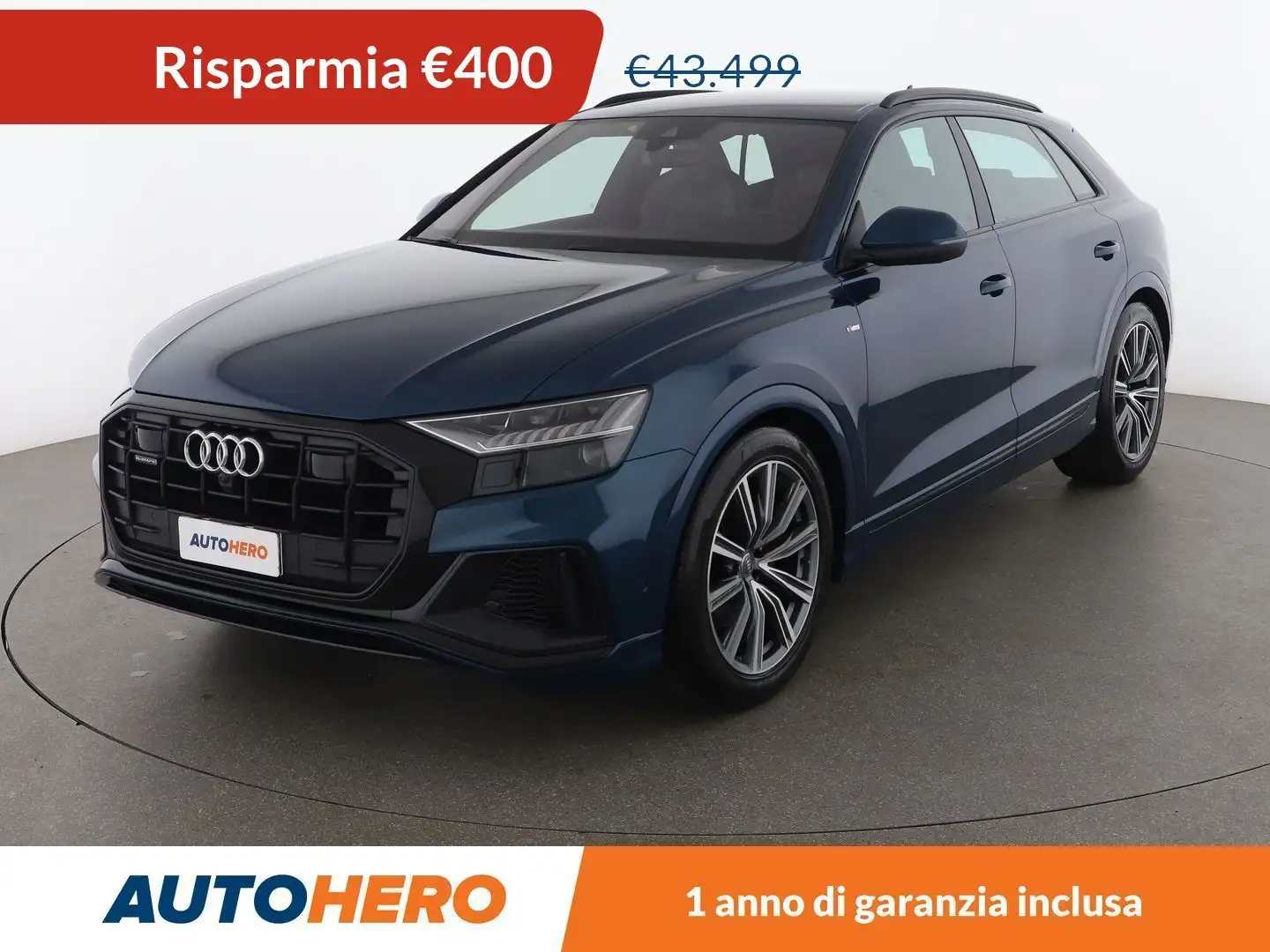Audi Q8 55 TFSI sport quattro Blu/Azzurro - 1