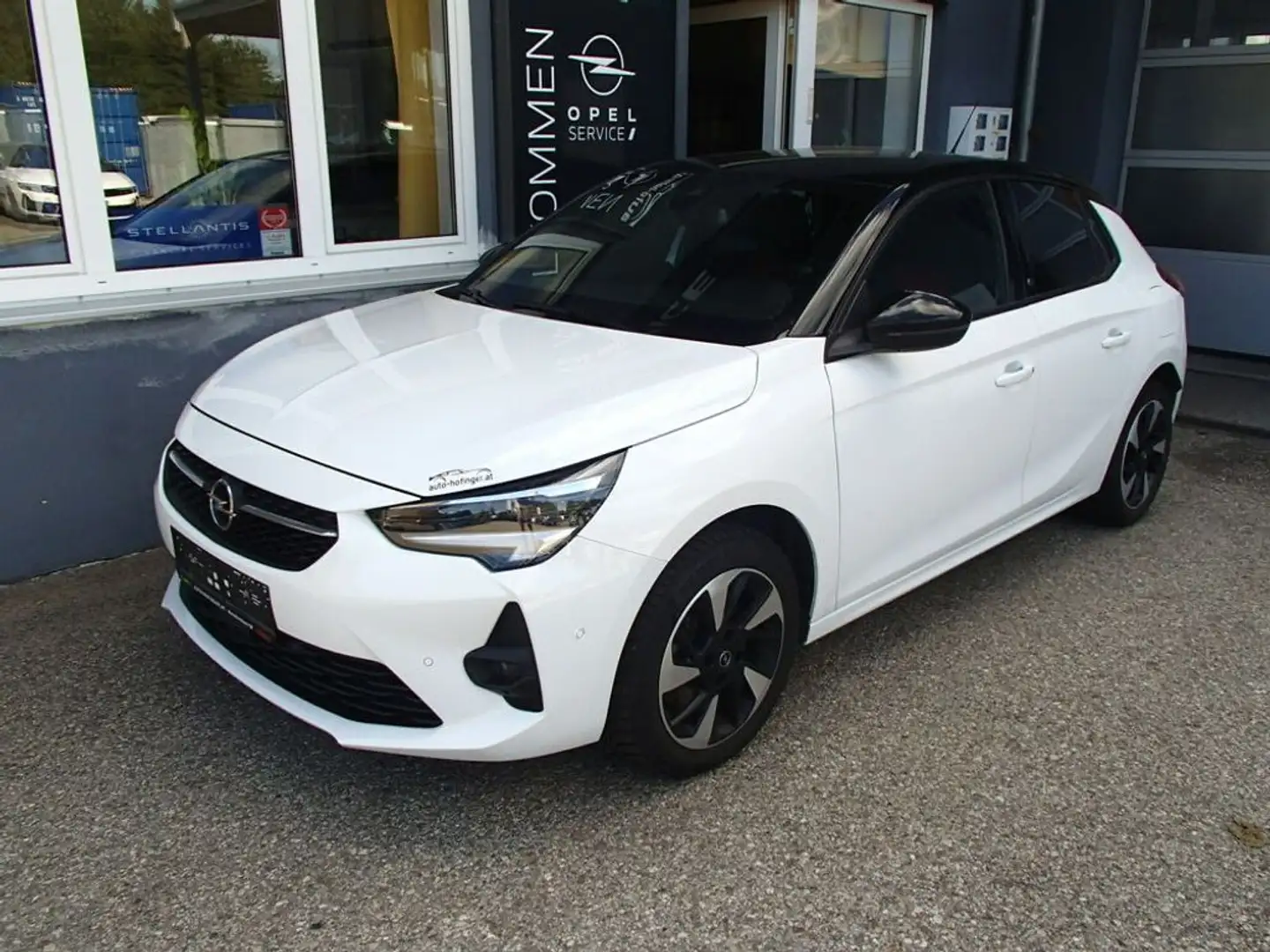 Opel Corsa e GS Line Weiß - 2