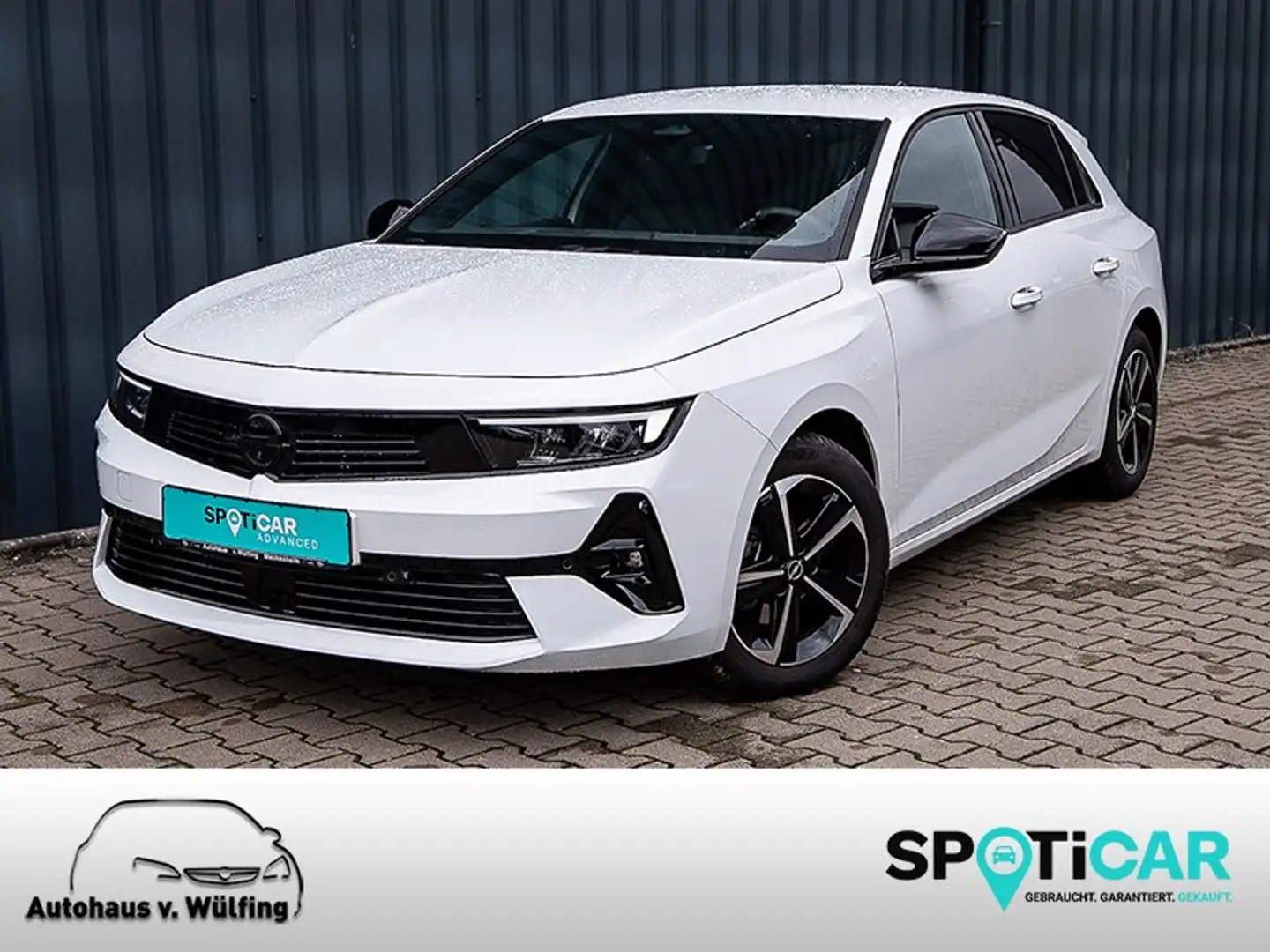 Opel Astra GS 1.2 T *Kamera+Sitzheizung+Parkpilot+Allwetter+ Weiß - 1