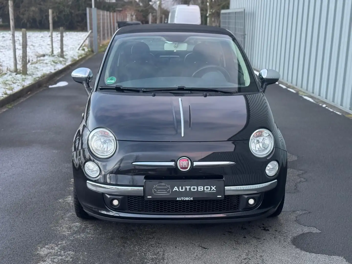 Fiat 500C *1 HAND*LEDER* Schwarz - 2